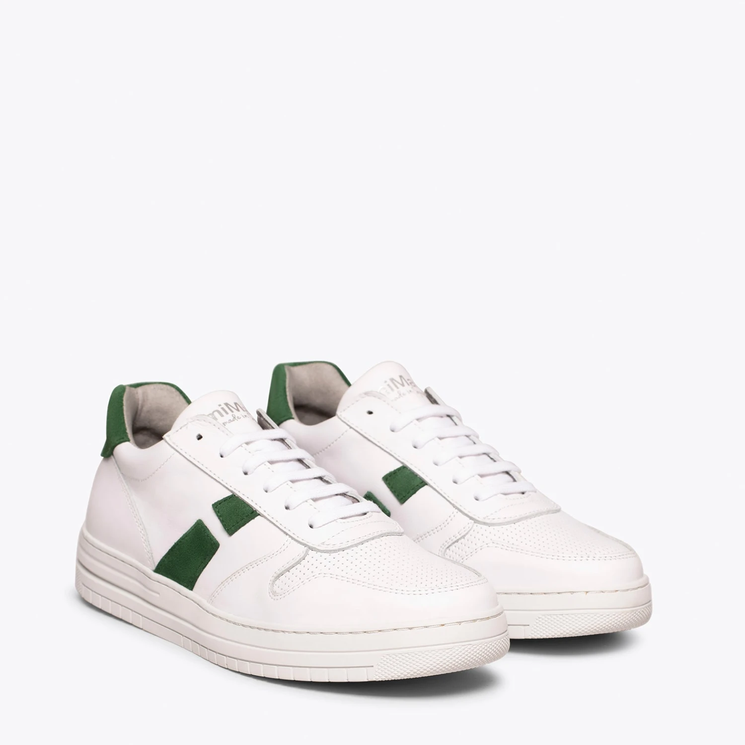 FUN - Baskets BLANC/VERT Pour Femme Memory Absorber Foam – Image 2