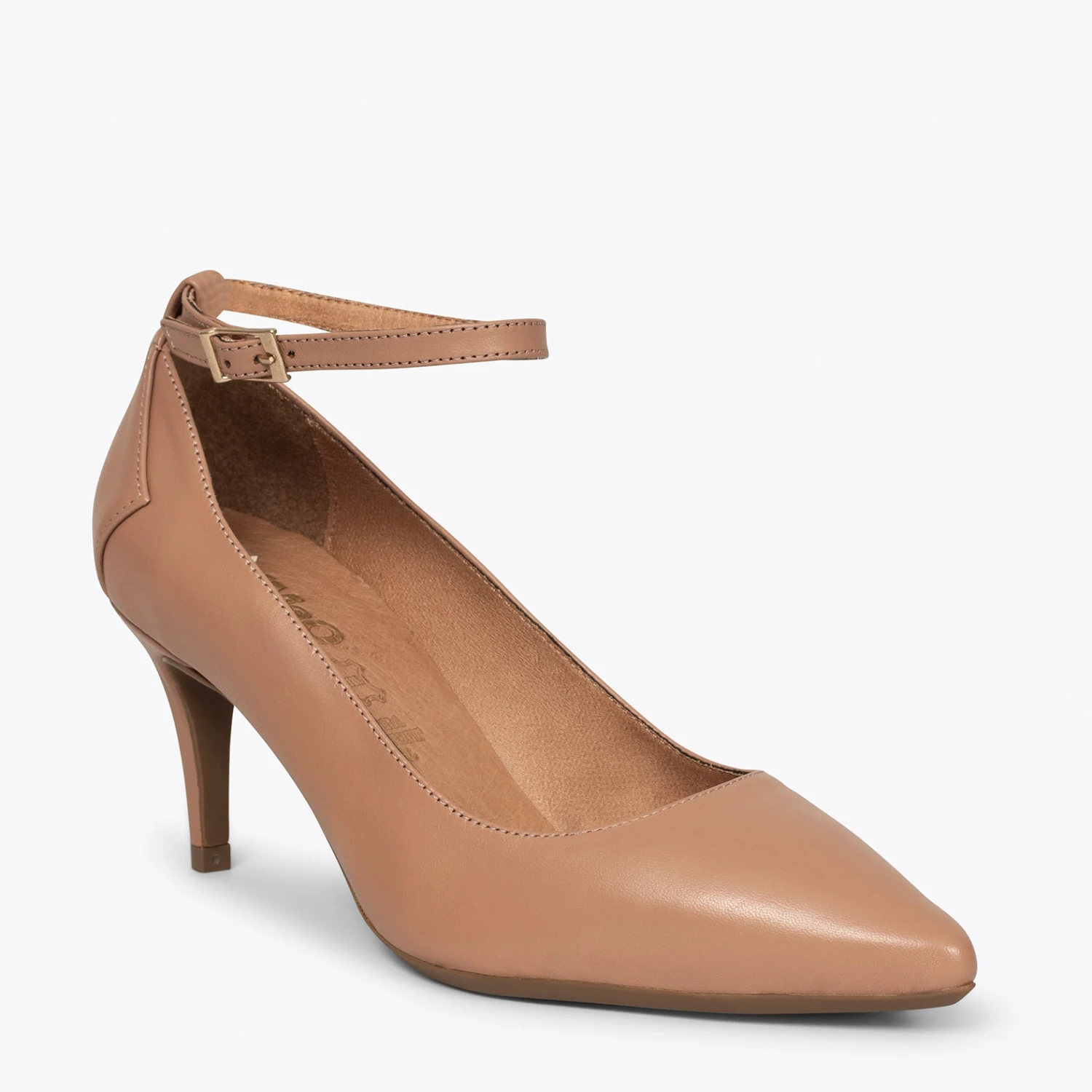 STILETTO BRACELET - Chaussures à Talon Fin Avec Bracelet NUDE – Image 4