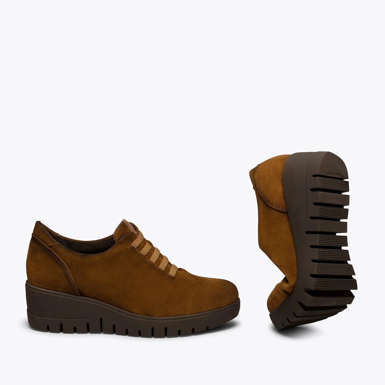 SOFT - Blucher En Cuir MARRON – Image 5