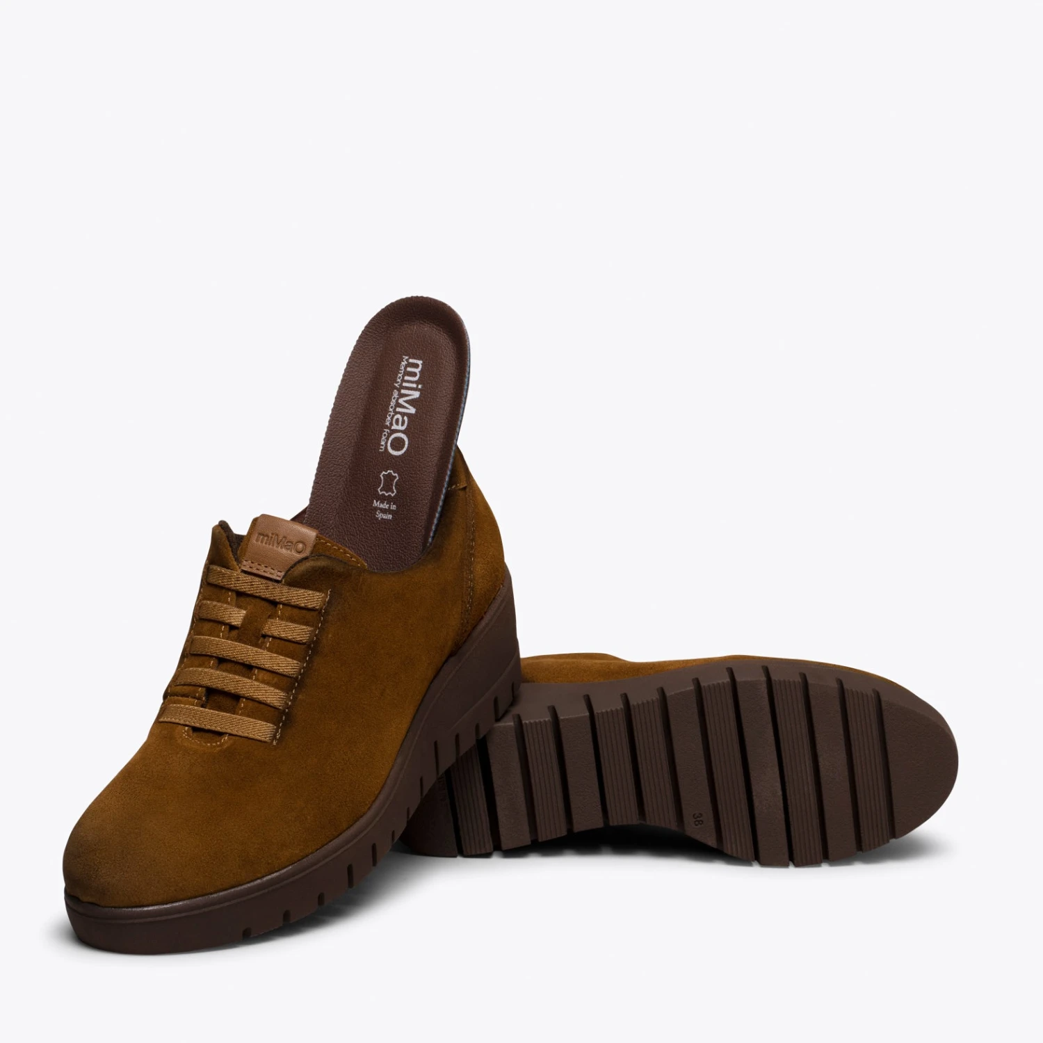 SOFT - Blucher En Cuir MARRON – Image 6