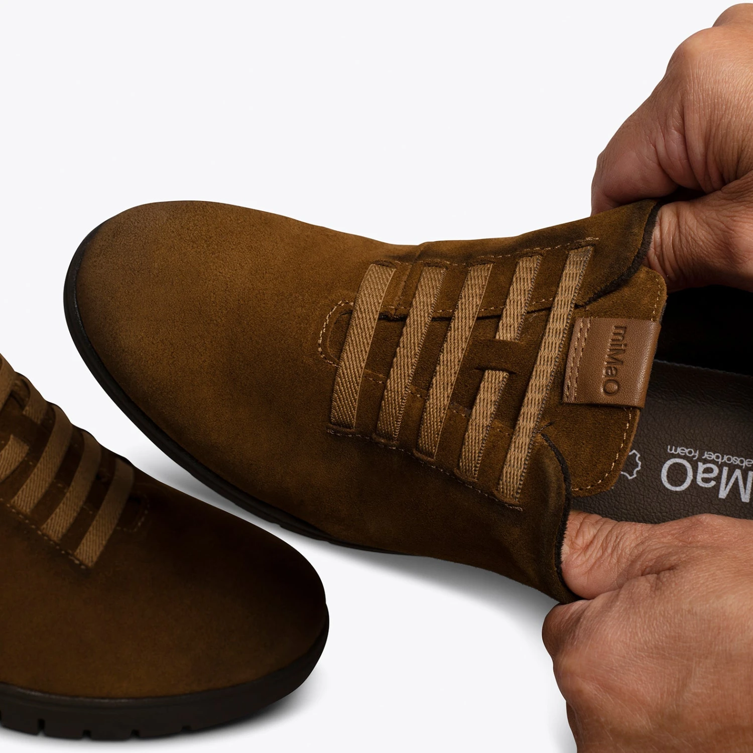 SOFT - Blucher En Cuir MARRON – Image 3