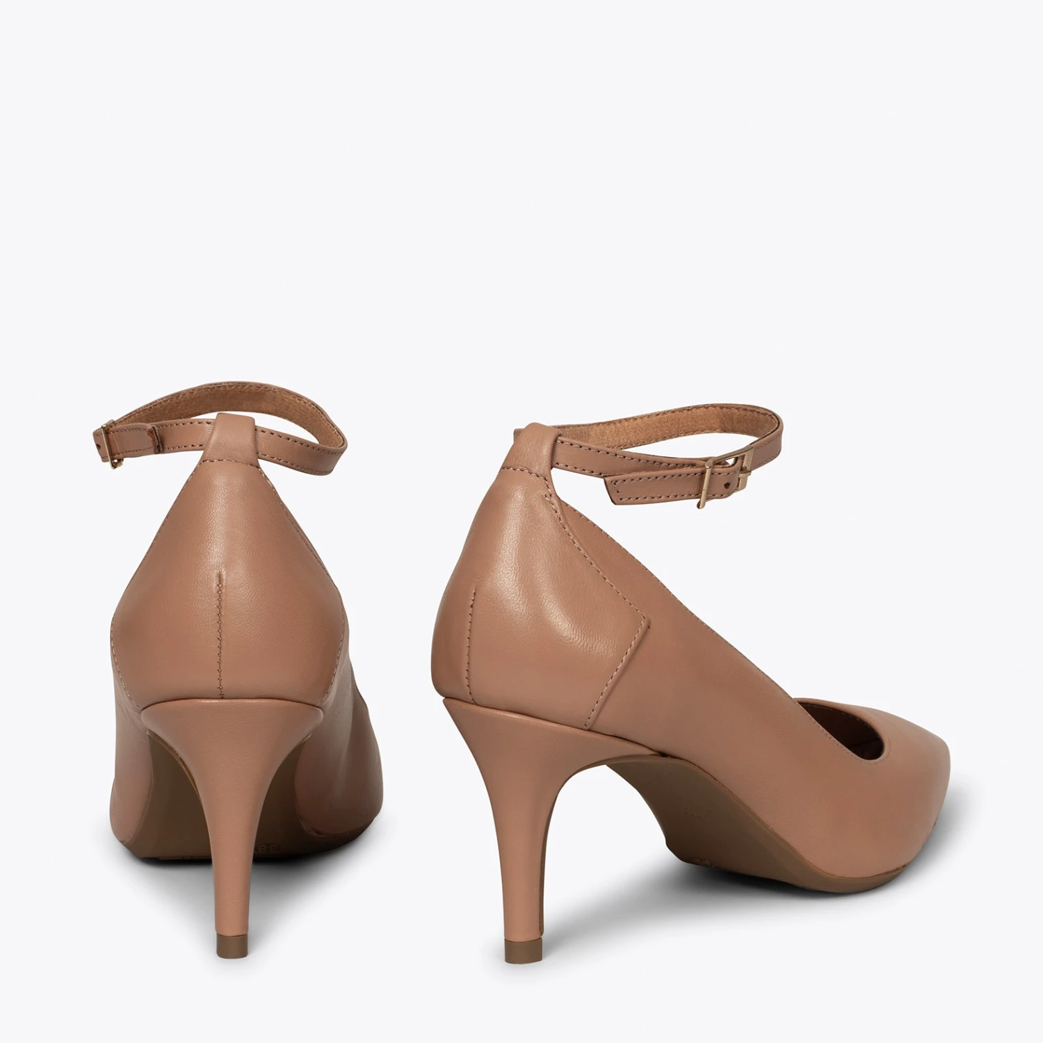 STILETTO BRACELET - Chaussures à Talon Fin Avec Bracelet NUDE – Image 3