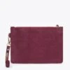 URBAN - Pochette Lisse Pour Femme VIN