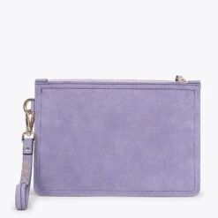 URBAN - Pochette Lisse Pour Femme LILAS