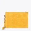 URBAN - Pochette Lisse Pour Femme JAUNE