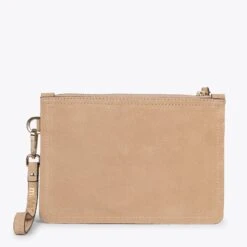 URBAN - Pochette Lisse Pour Femme SABLE