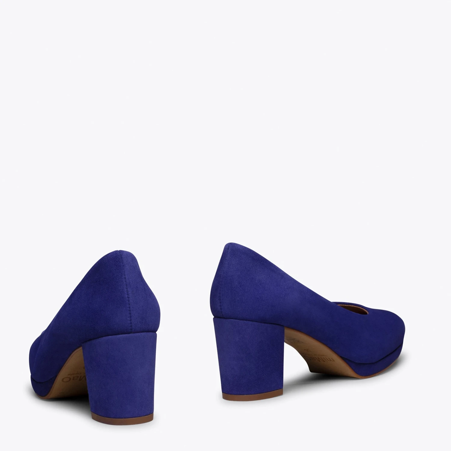 URBAN PLATEFORME - Chaussure à Plateforme BLEU ROI à Talon Moyen – Image 4