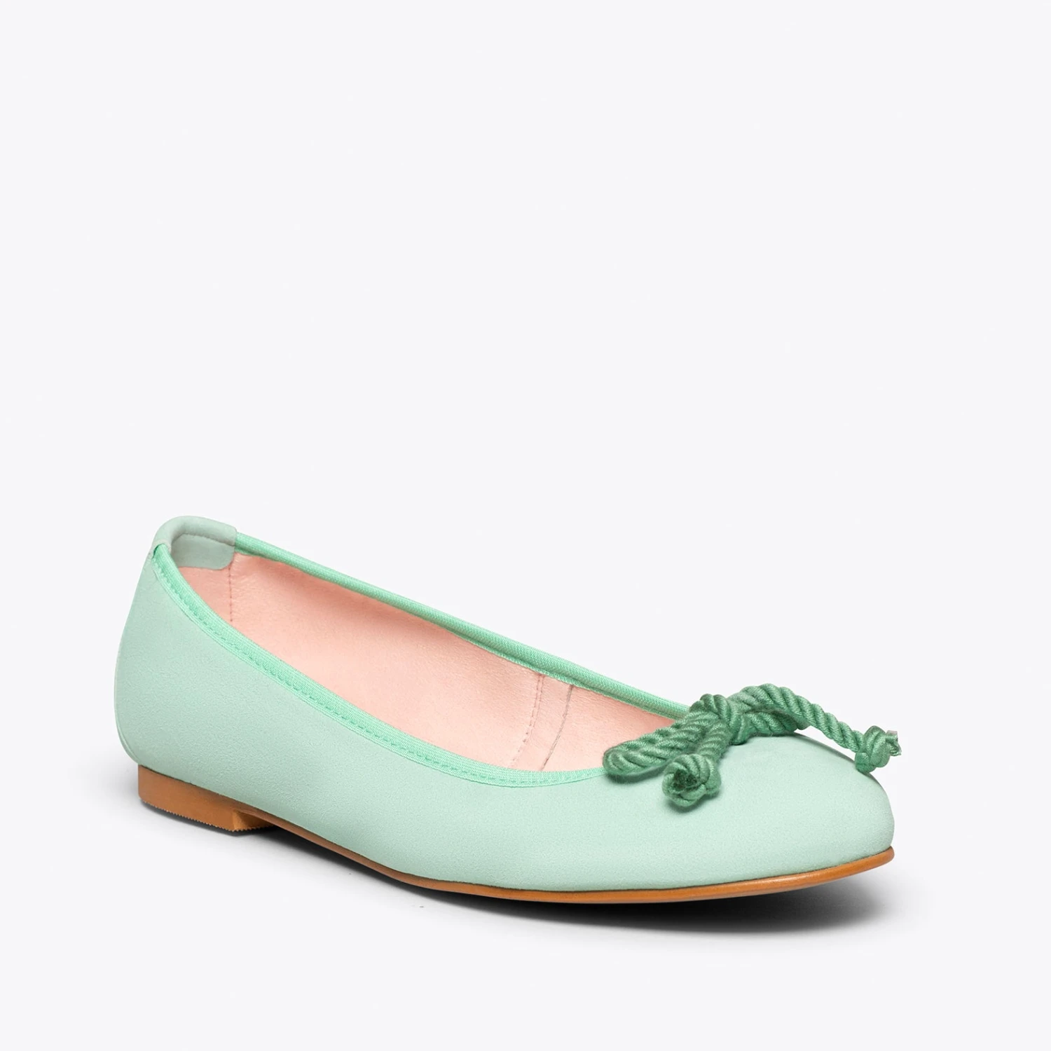 BALLET - Ballerine TURQUOISE Pour Femme Avec Nœud – Image 5