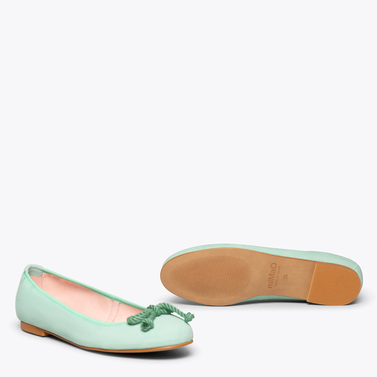 BALLET - Ballerine TURQUOISE Pour Femme Avec Nœud – Image 6