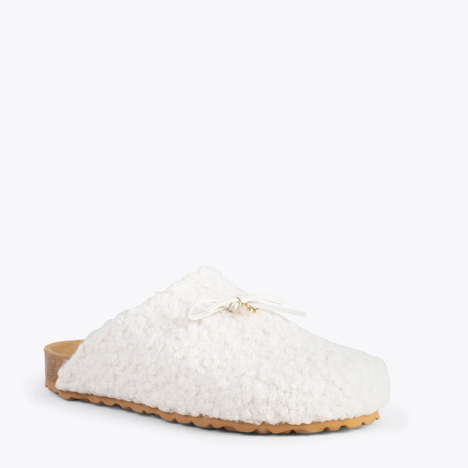 SWEET DREAMS – Pantoufles à Noeud BEIGE – Image 4