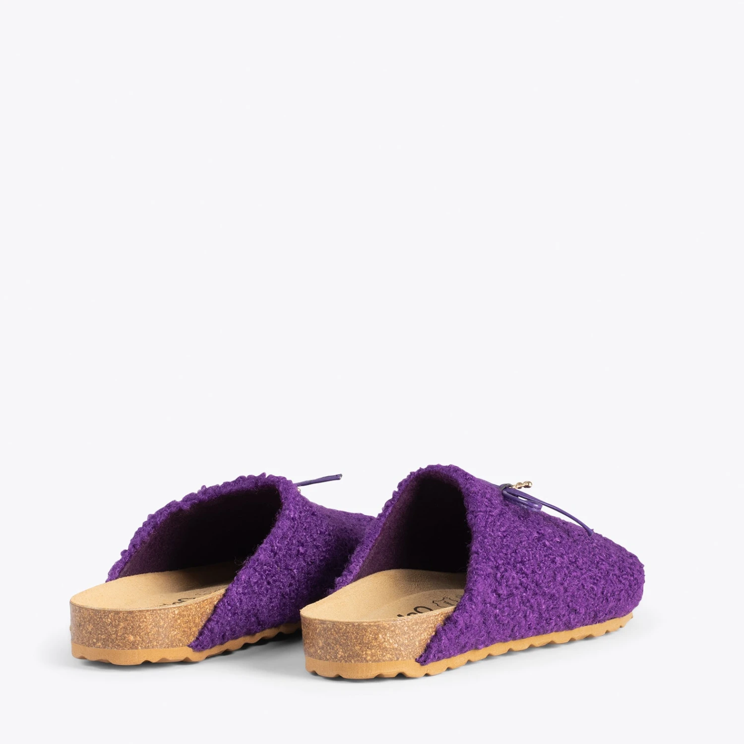 SWEET DREAMS – Pantoufles à Noeud VIOLET – Image 3