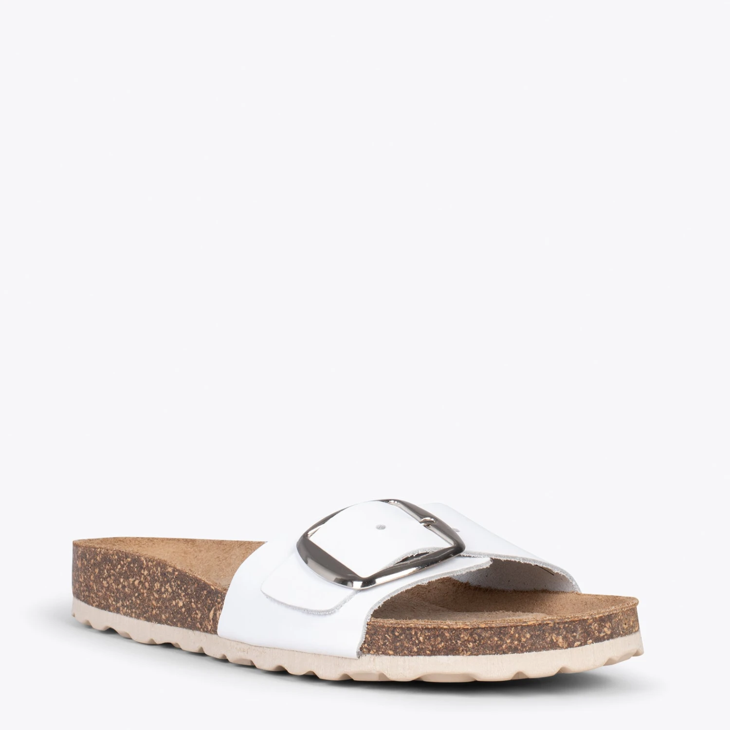 CLAVEL – Sandales Plates Pour Femme BLANC – Image 4