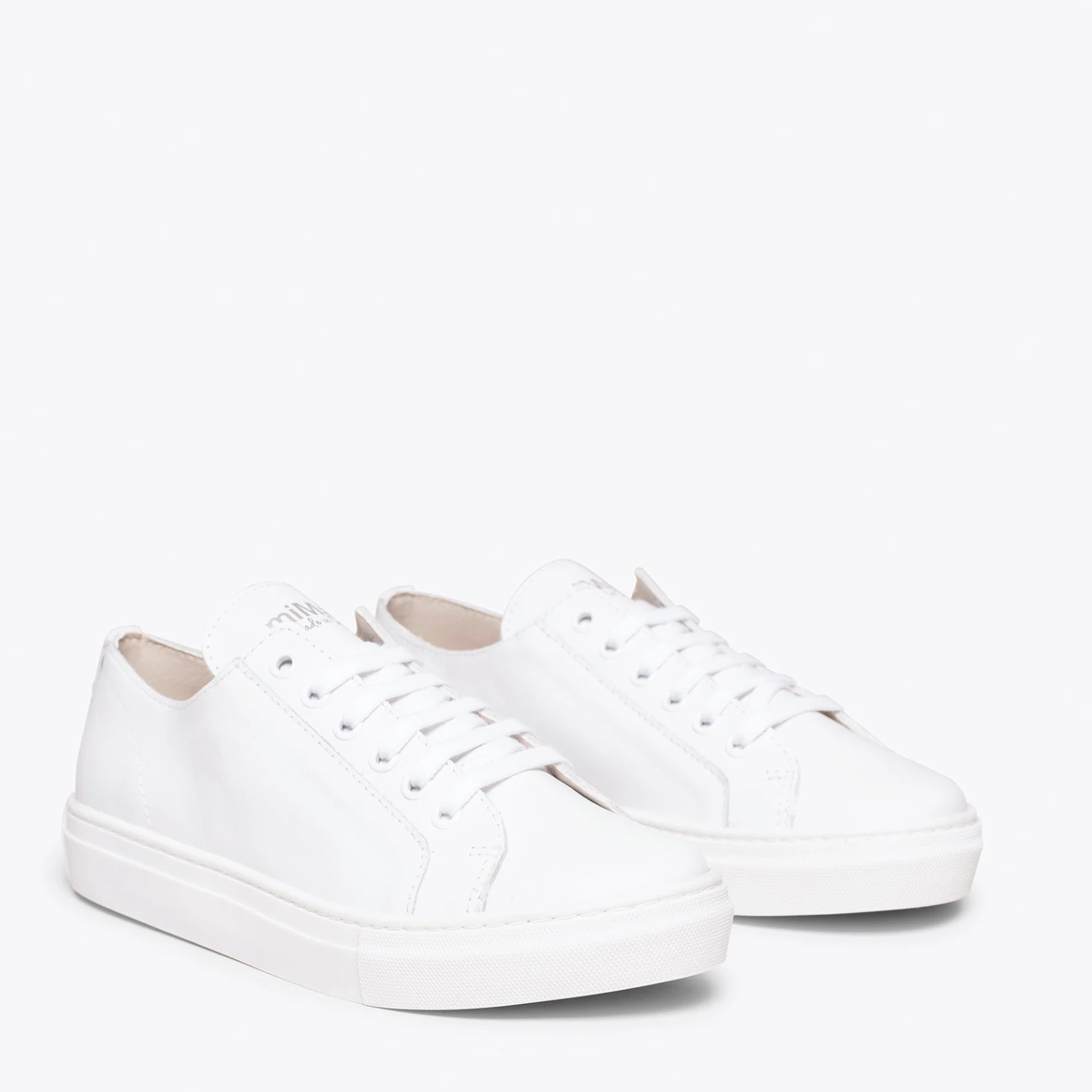 SKATE - Baskets à Lacets BLANC – Image 2