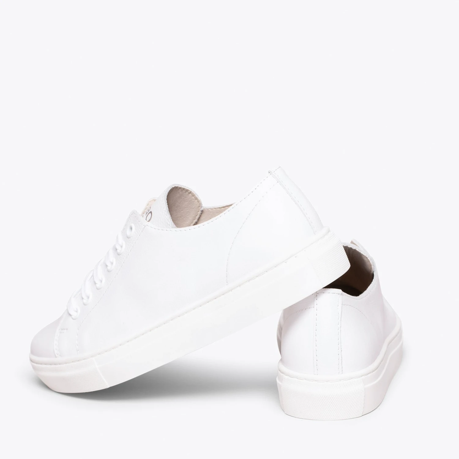 SKATE - Baskets à Lacets BLANC – Image 4