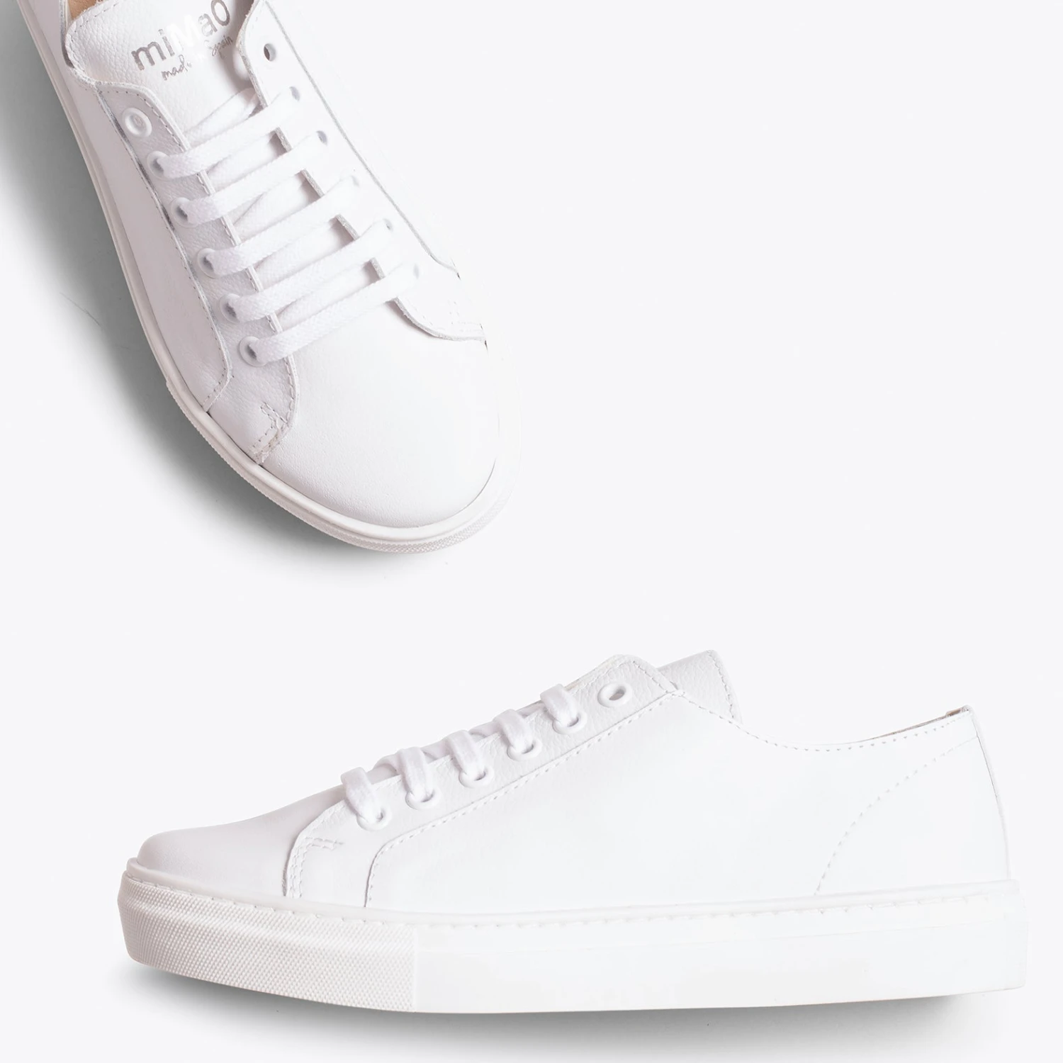 SKATE - Baskets à Lacets BLANC – Image 3