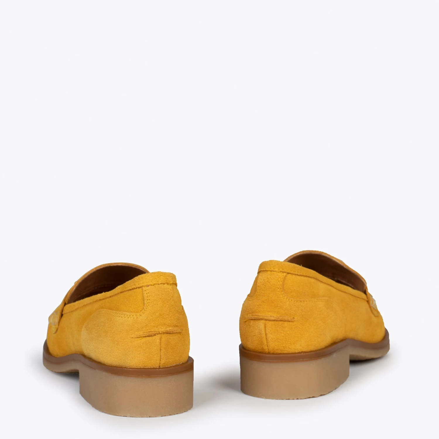 CASTELLANO – Mocassins à Glands MOUTARDE – Image 3