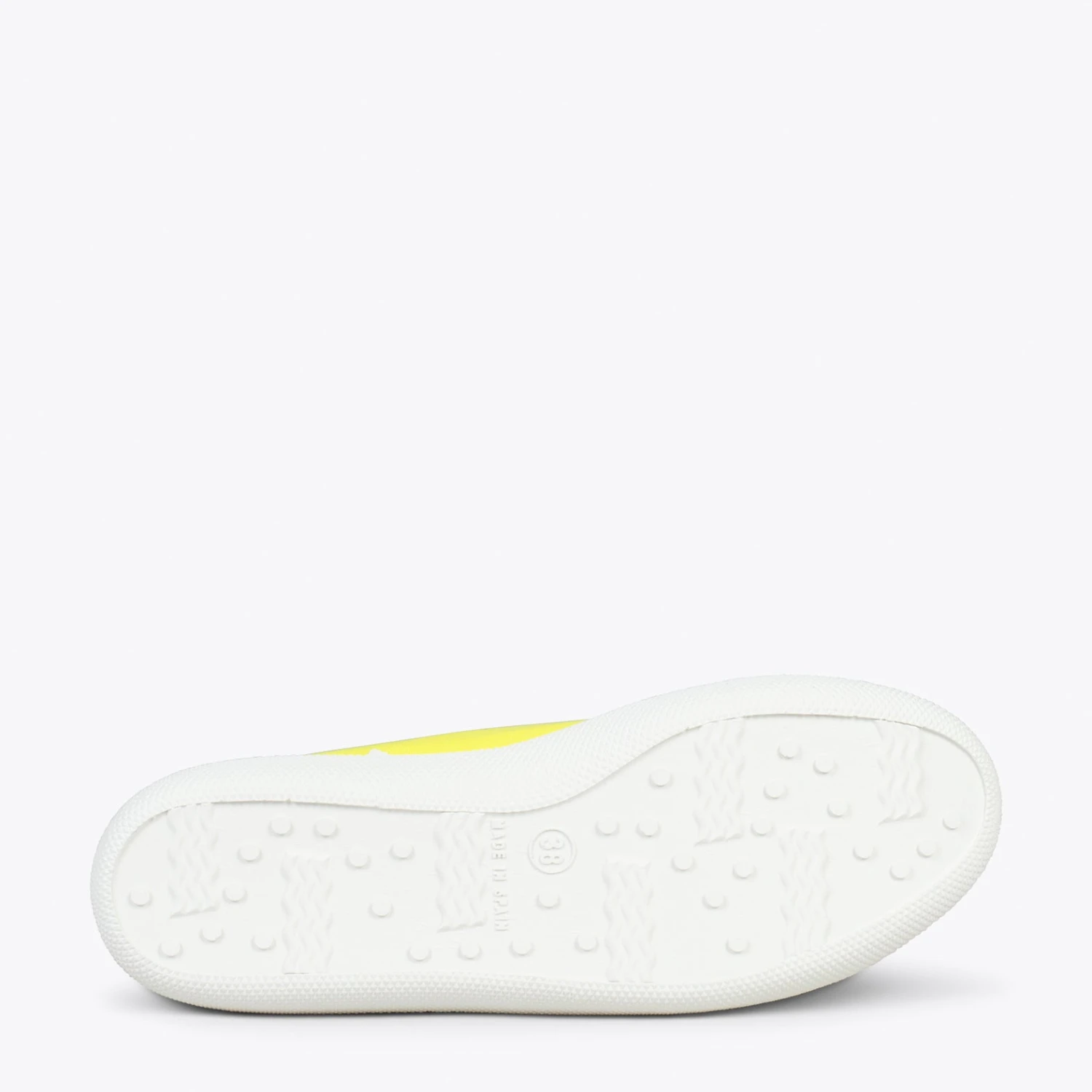 BAOBAB – Tennis à Lacets En Toile De Coton De IO&GO JAUNE – Image 5