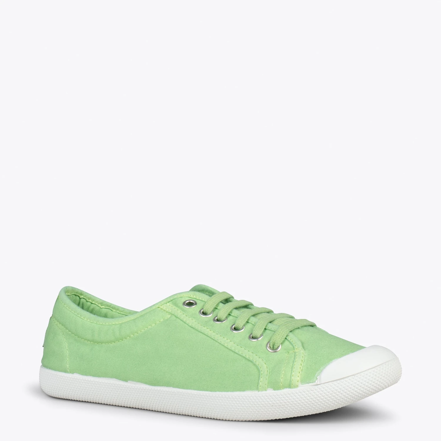 BAOBAB – Tennis à Lacets En Toile De Coton De IO&GO VERT – Image 4