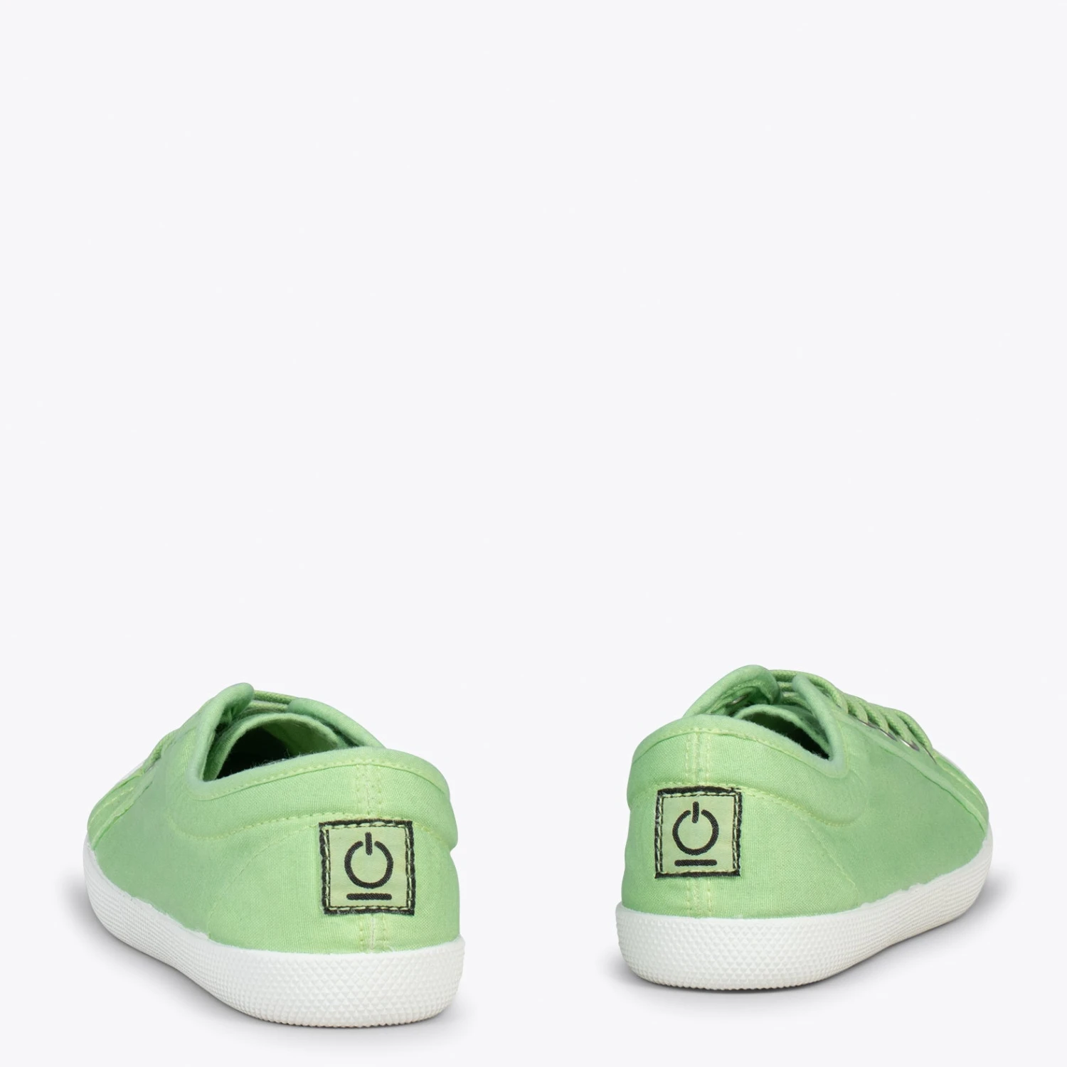 BAOBAB – Tennis à Lacets En Toile De Coton De IO&GO VERT – Image 3