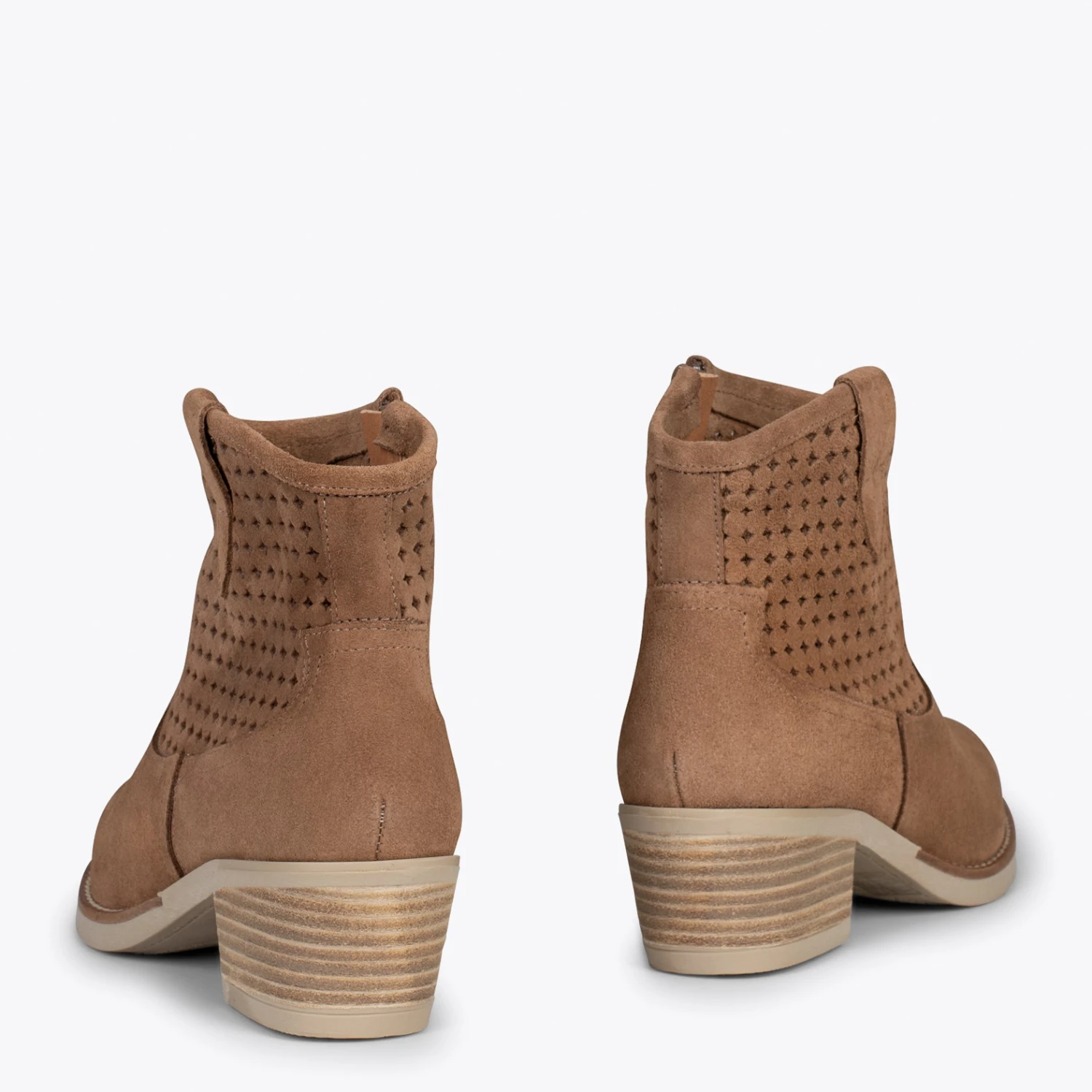 HOUSTON –Bottines Western TAUPE – Image 3