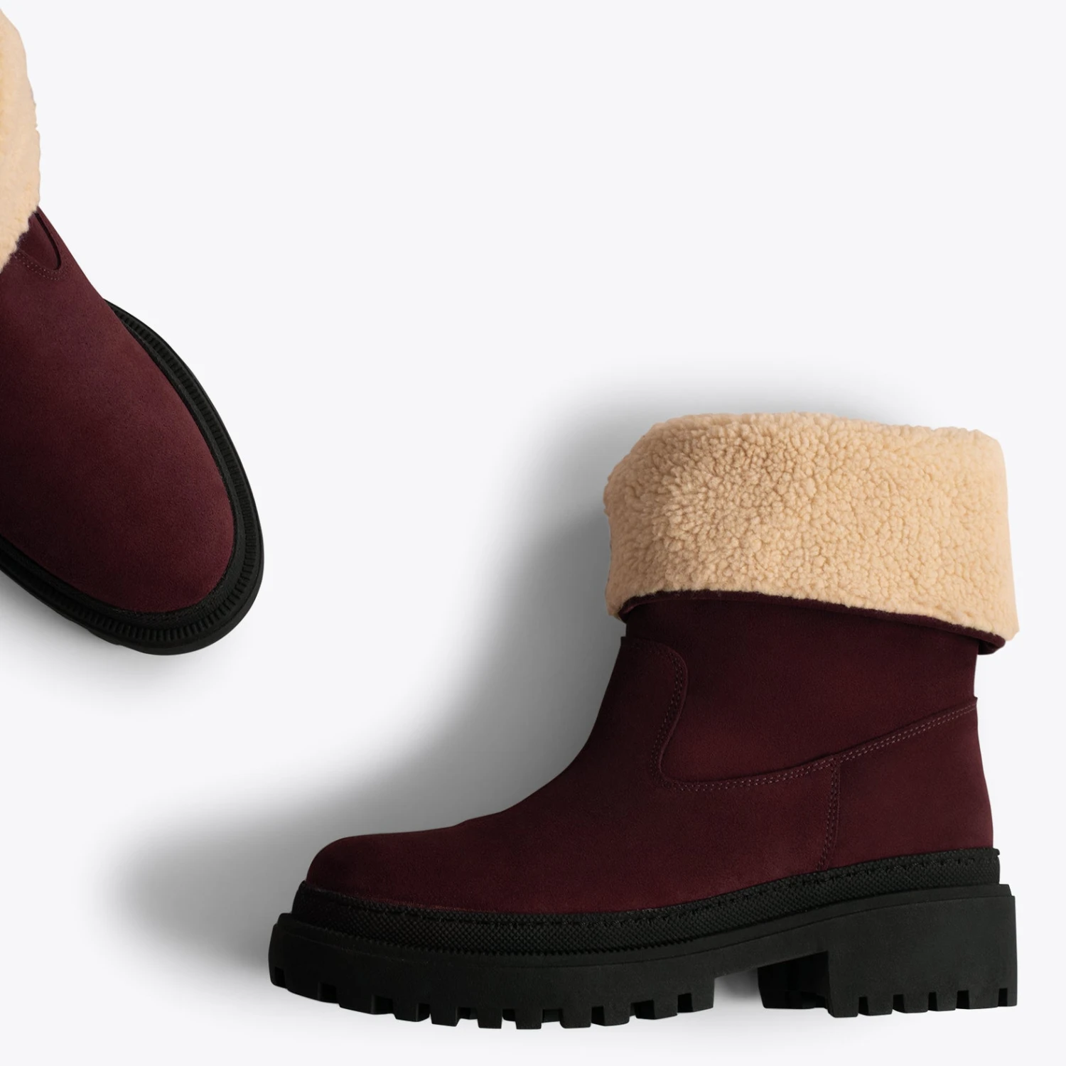POLAR - Bottes BORDEAUX En Cuir Hydrofuge â Image 2