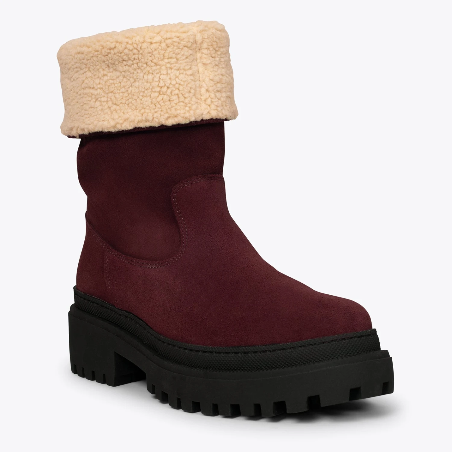 POLAR - Bottes BORDEAUX En Cuir Hydrofuge â Image 3