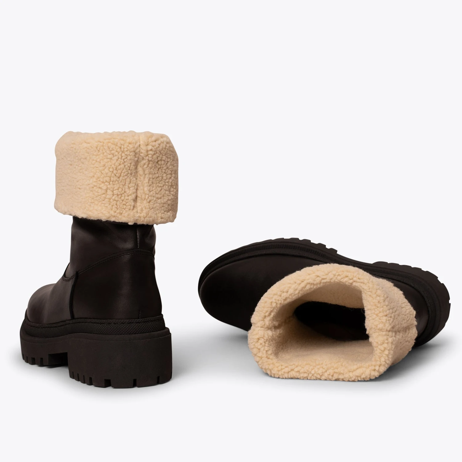 POLAR - Bottes NOIR En Cuir Nappa – Image 2