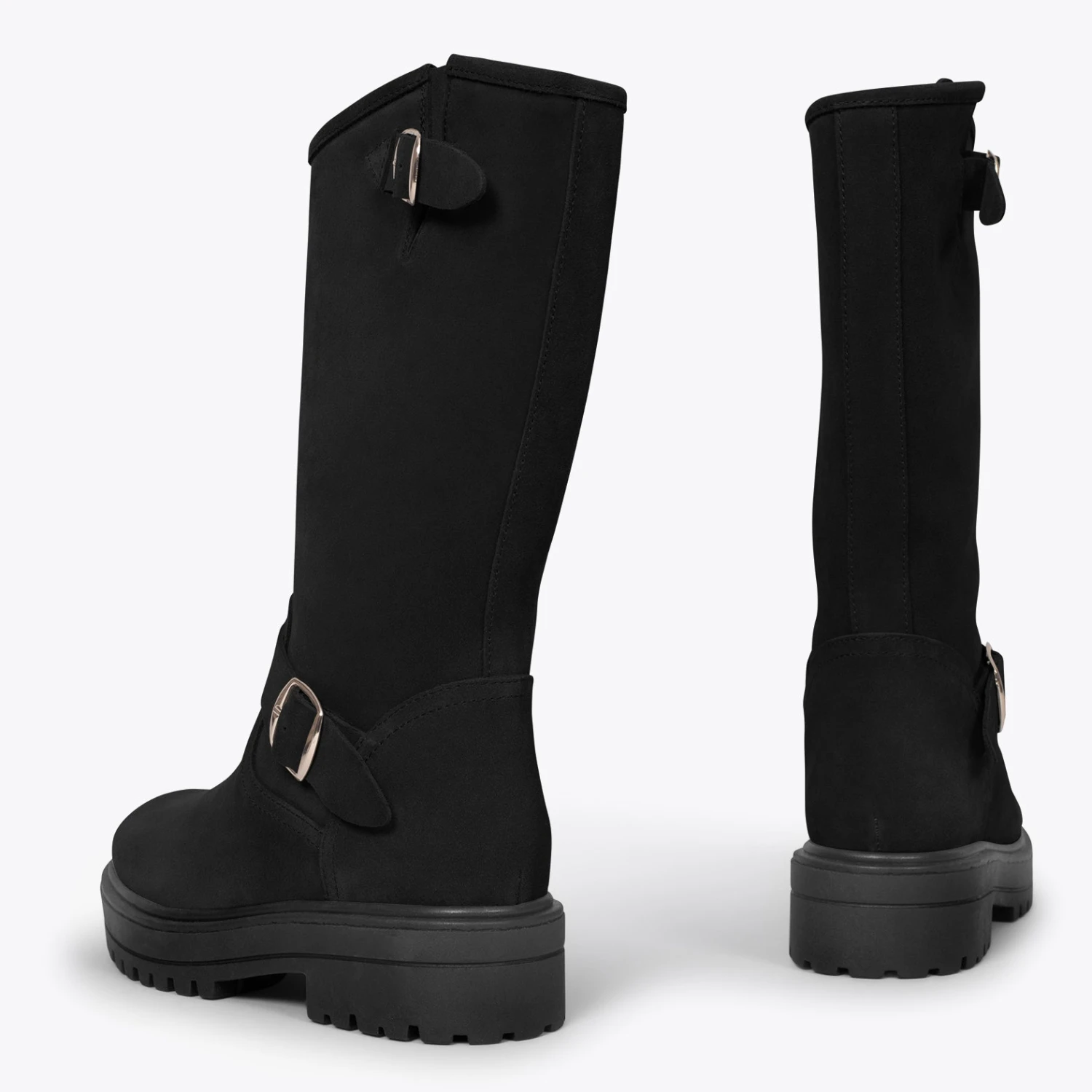 RAIN - Bottes Hautes NOIR Avec Plateforme – Image 3