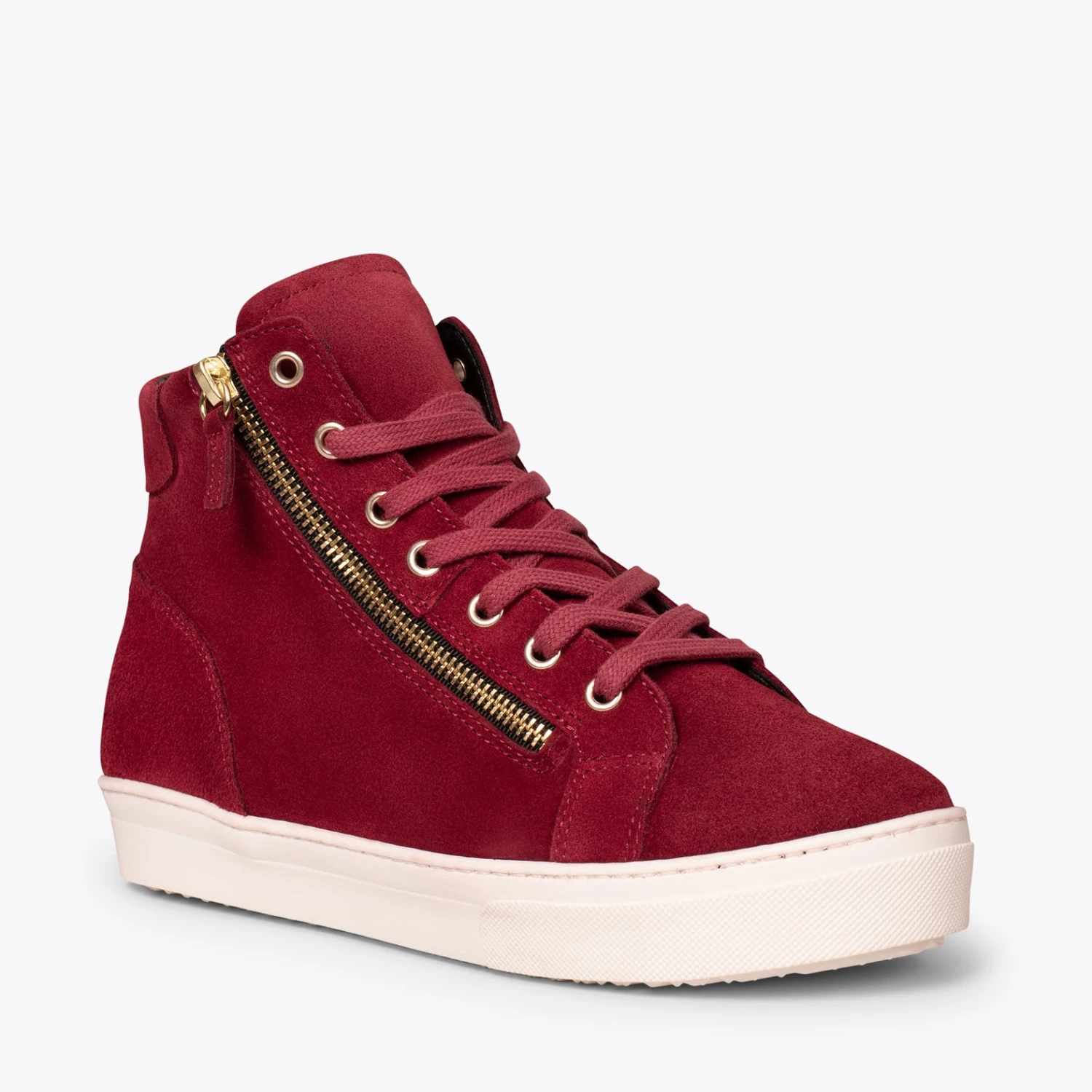 STAR - Baskets Compensées Pour Femmes ROUGE – Image 4