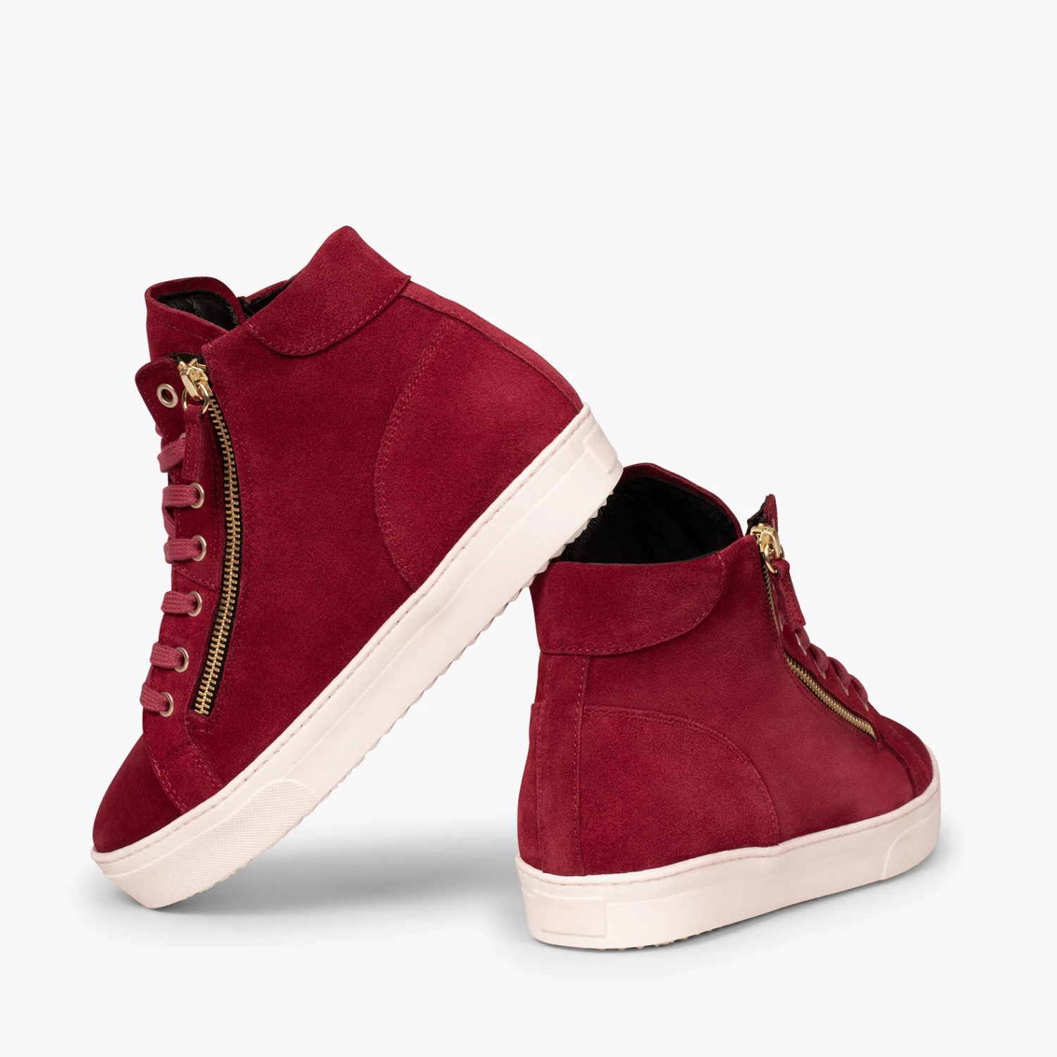 STAR - Baskets Compensées Pour Femmes ROUGE – Image 3