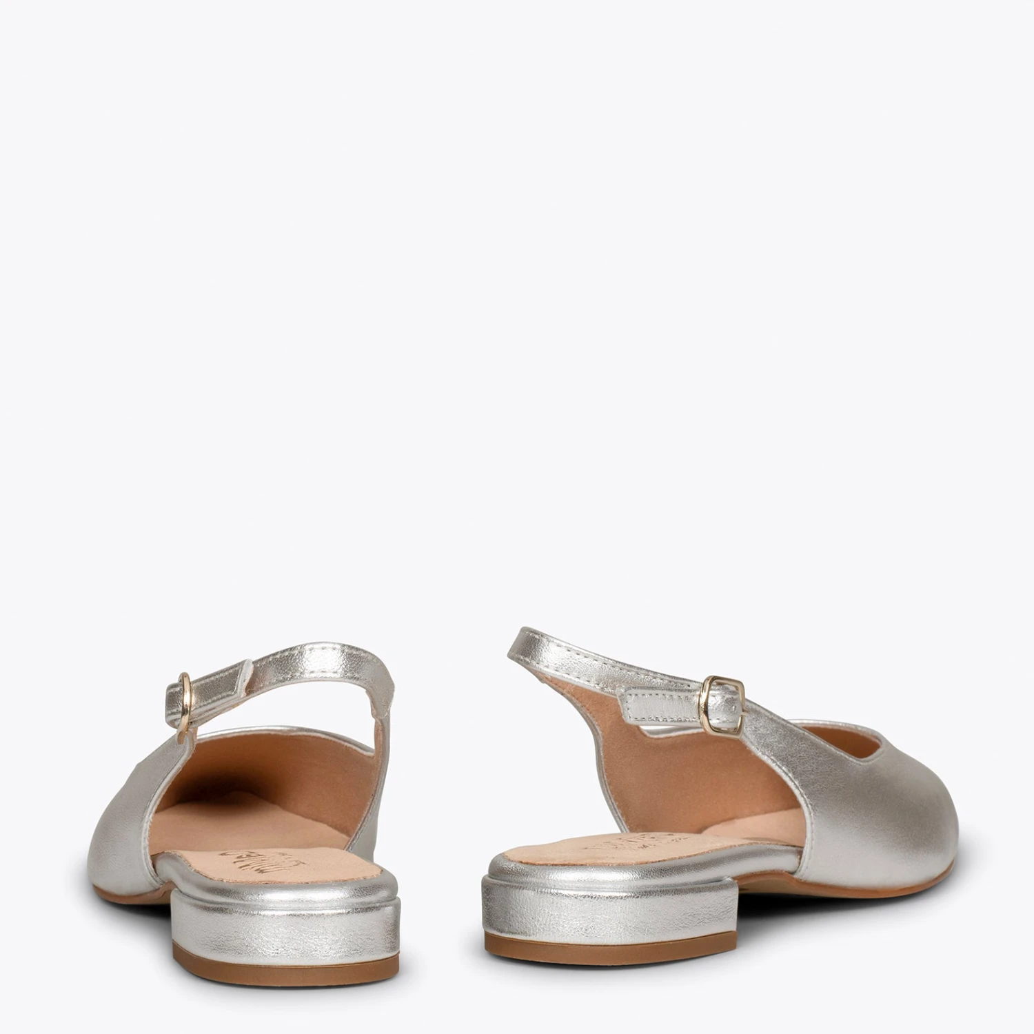 BRUNCH - Chaussures Sans Talon Pour Femmes ARGENTÉ – Image 3