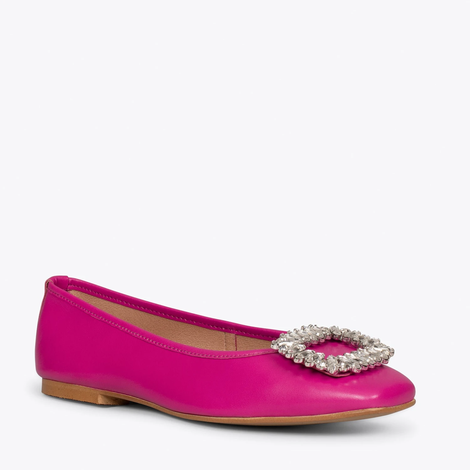 BIJOU - Chaussures Plates Avec Broche FUCHSIA – Image 4