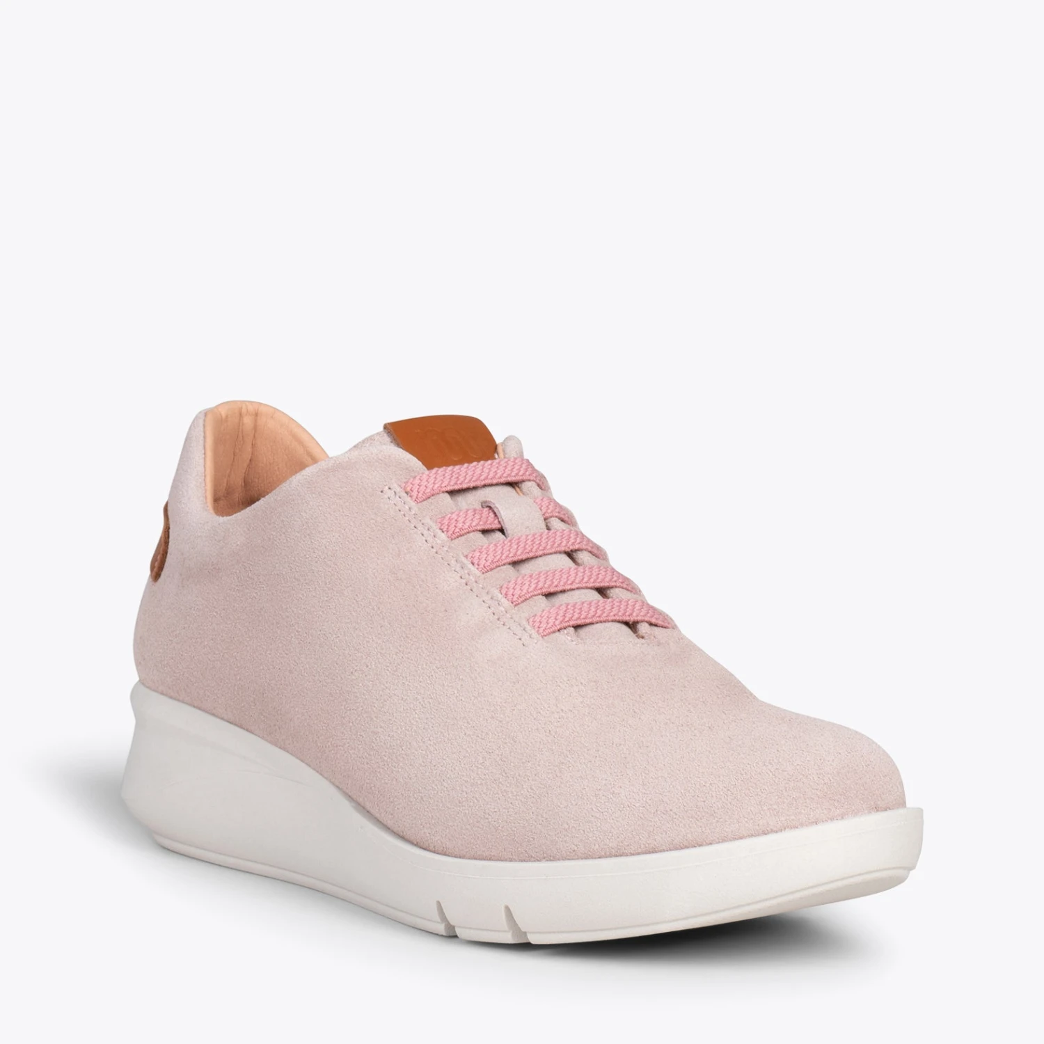 FLY – Chaussures Décontractées à Talon Compensé NUDE – Image 4