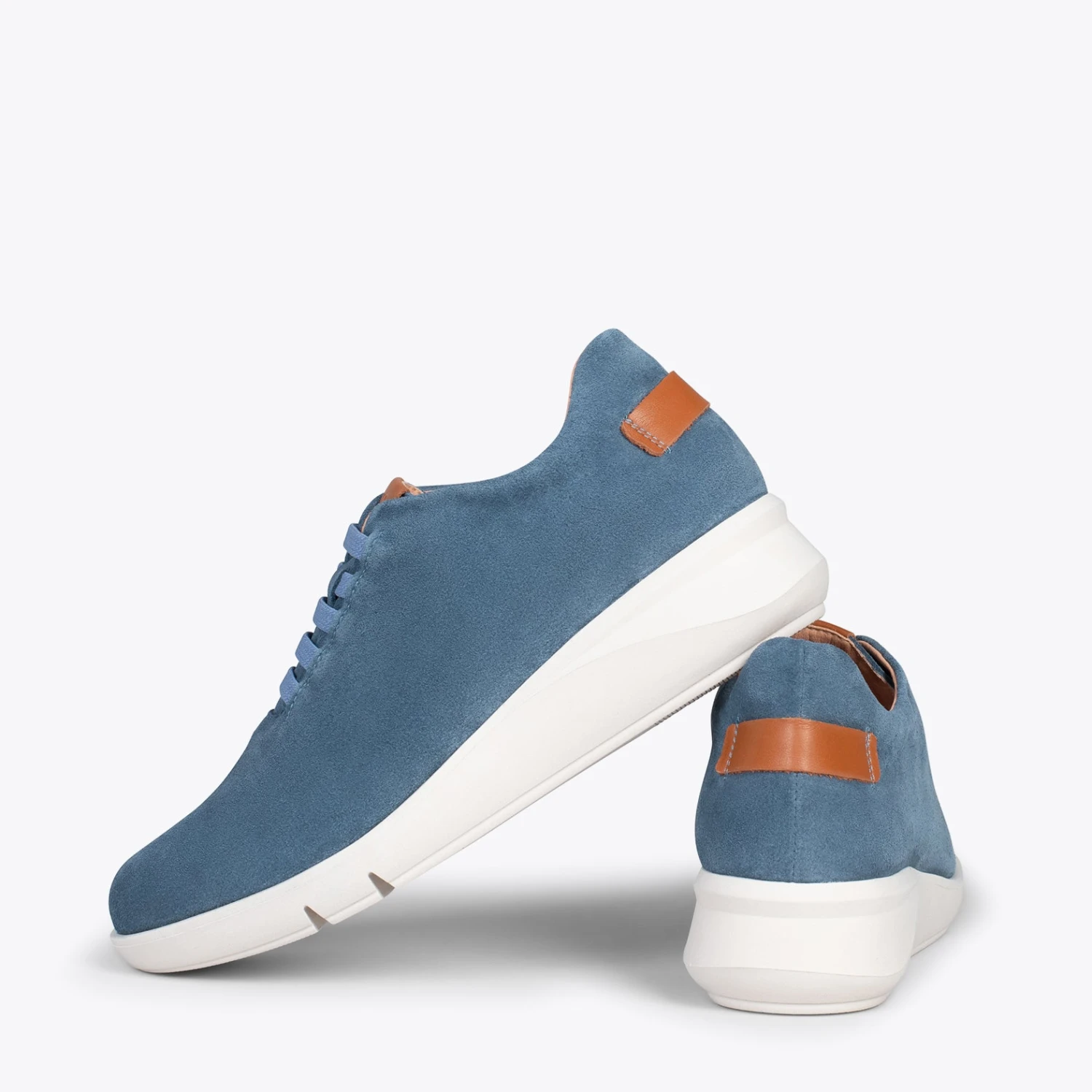 FLY – Chaussures Décontractées à Talon Compensé JEANS – Image 3