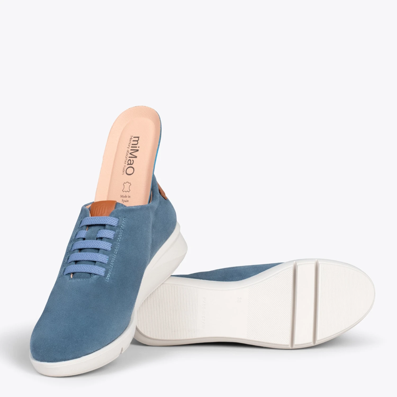 FLY – Chaussures Décontractées à Talon Compensé JEANS – Image 5