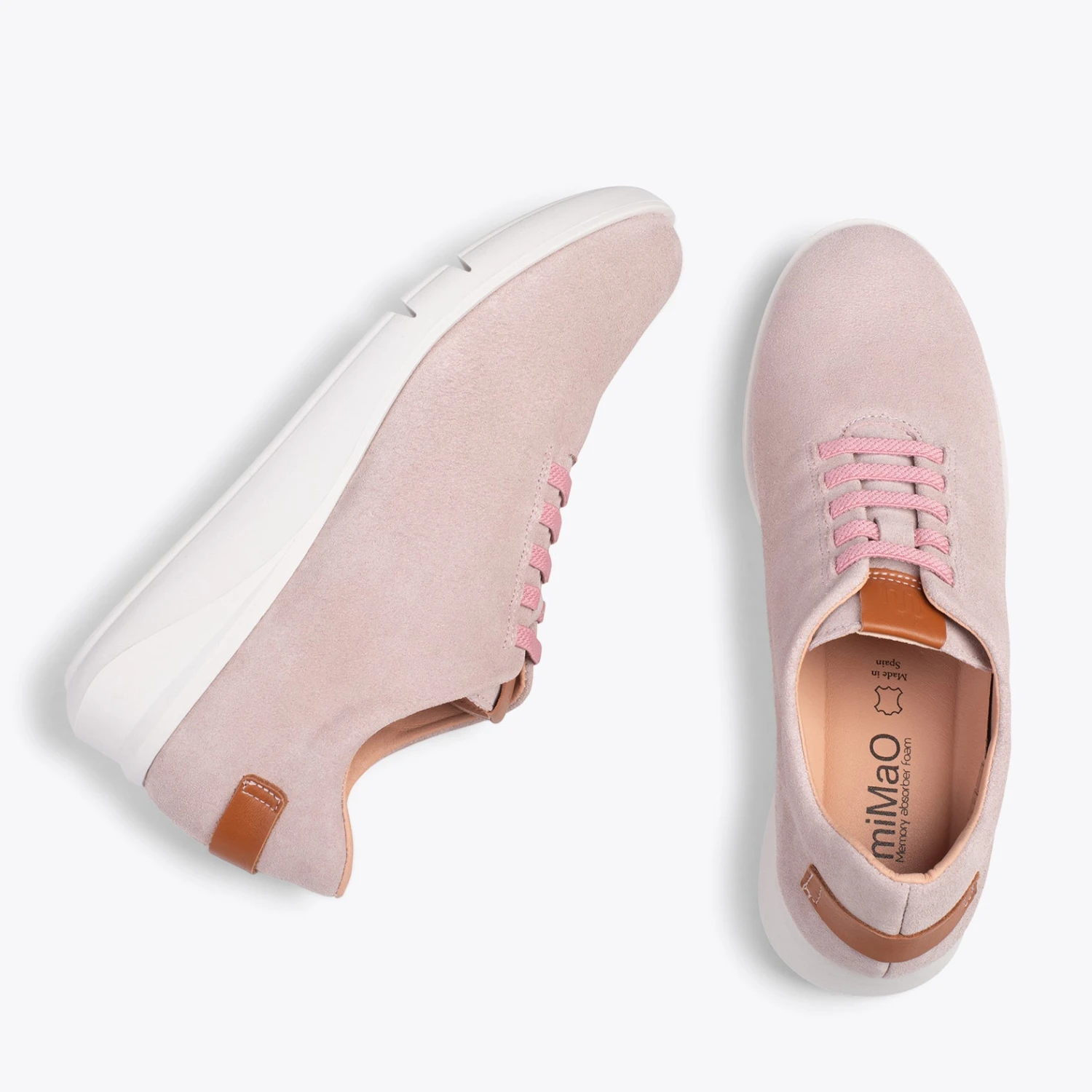 FLY – Chaussures Décontractées à Talon Compensé NUDE – Image 2