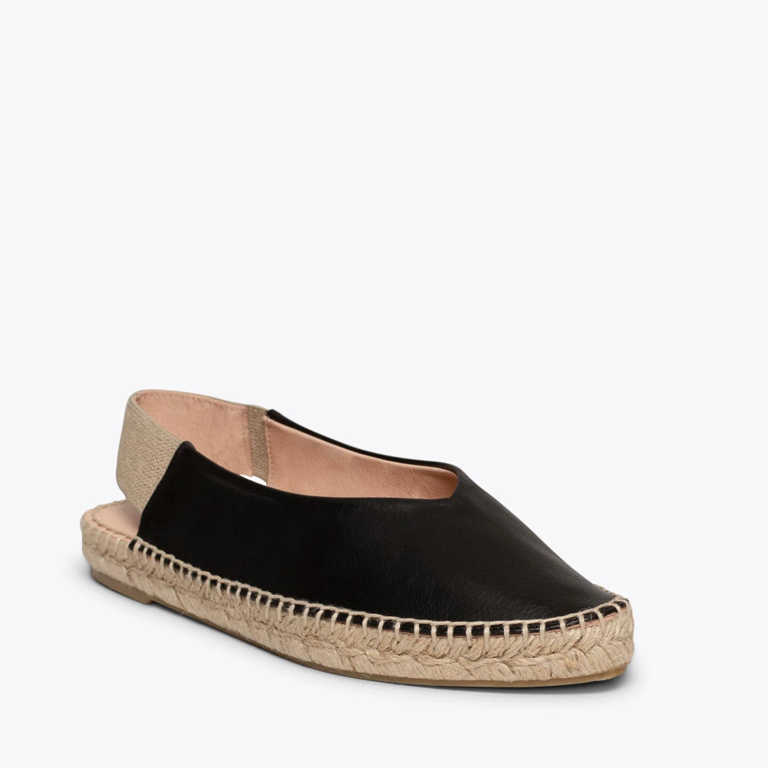 DENIA - Espadrilles Talon Ouvert NOIR – Image 5