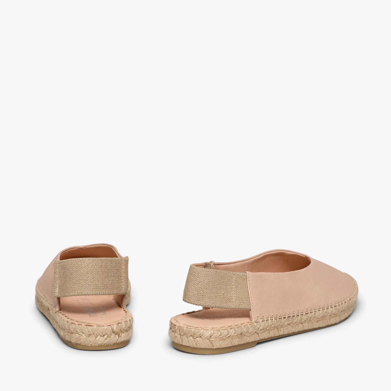 DENIA - Espadrilles Talon Ouvert NUDE – Image 4