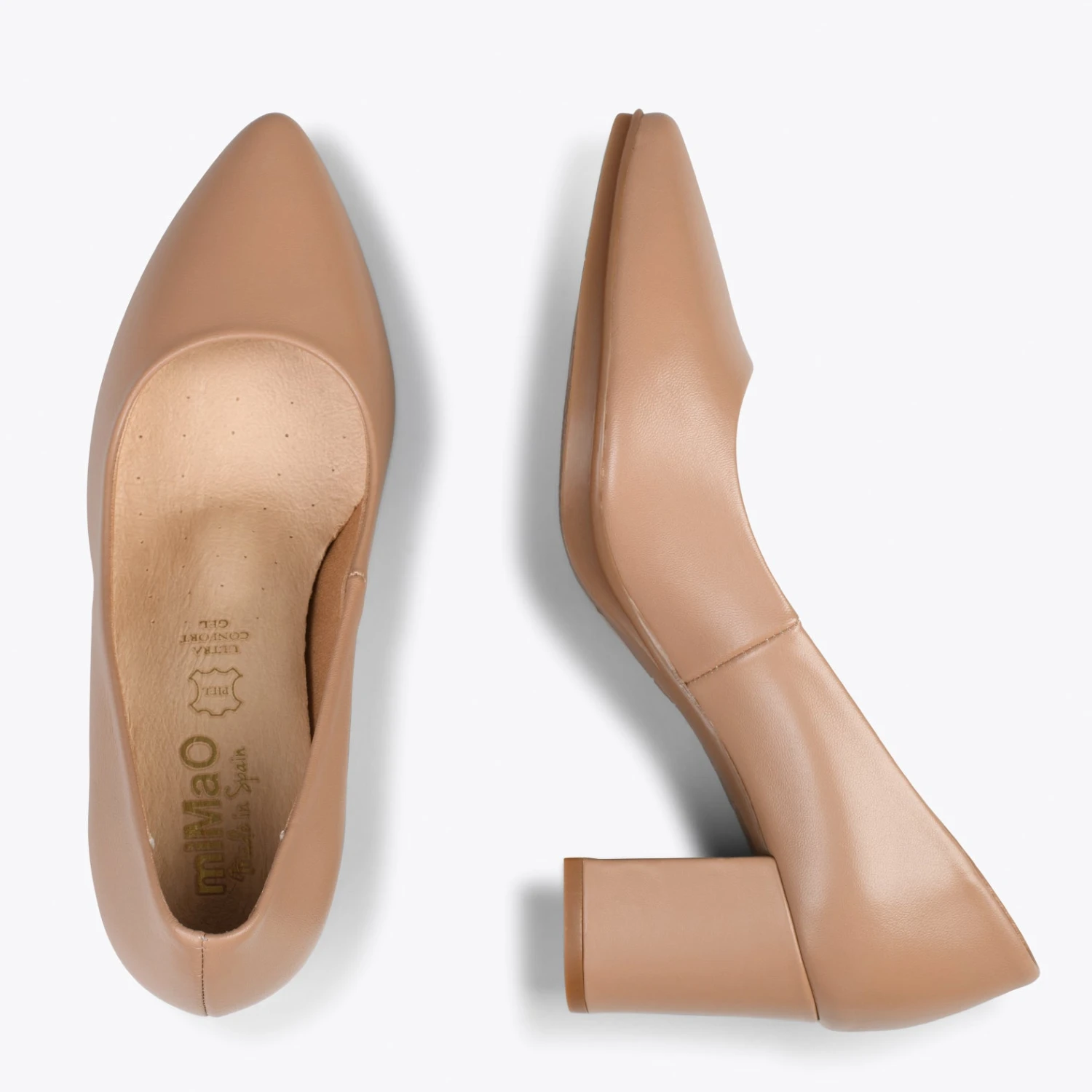 URBAN S SOIRÉE - Chaussures à Talon Moyen En Cuir Nappa MAKE-UP – Image 2