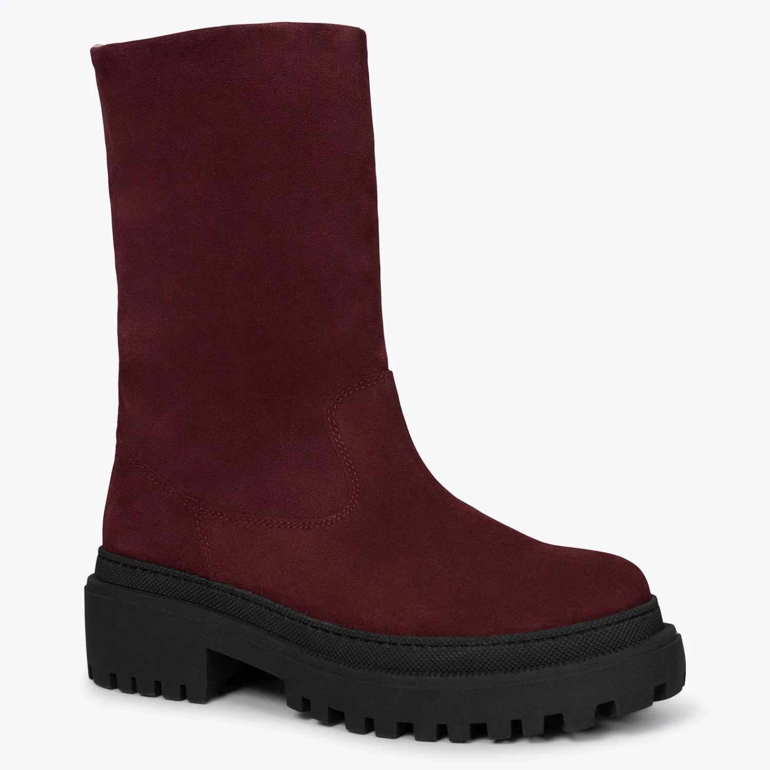 POLAR - Bottes BORDEAUX En Cuir Hydrofuge â Image 4