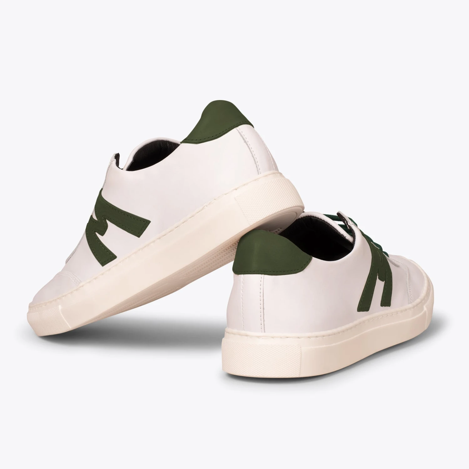 MONACO - Baskets Casual Pour Hommes Avec Logo KHAKI – Image 3