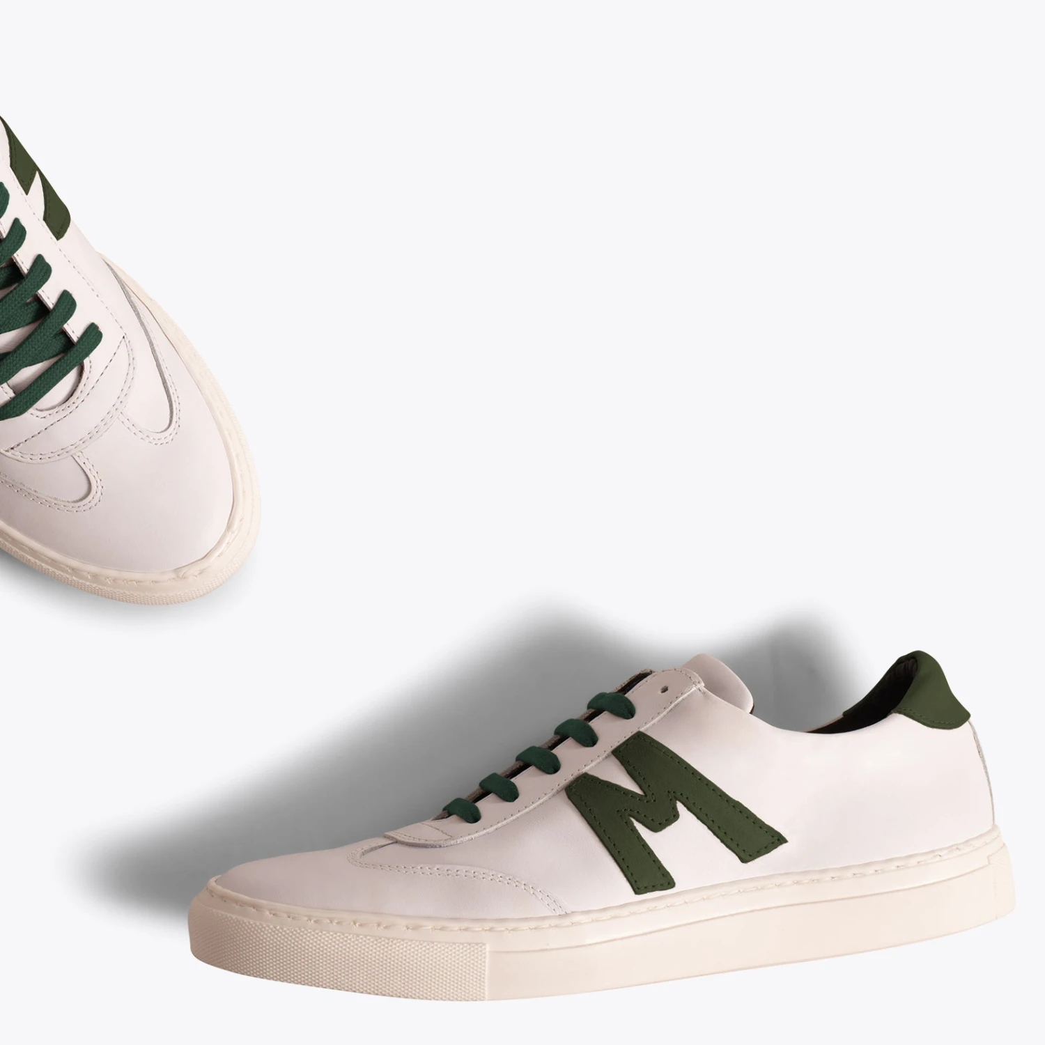 MONACO - Baskets Casual Pour Hommes Avec Logo KHAKI – Image 2