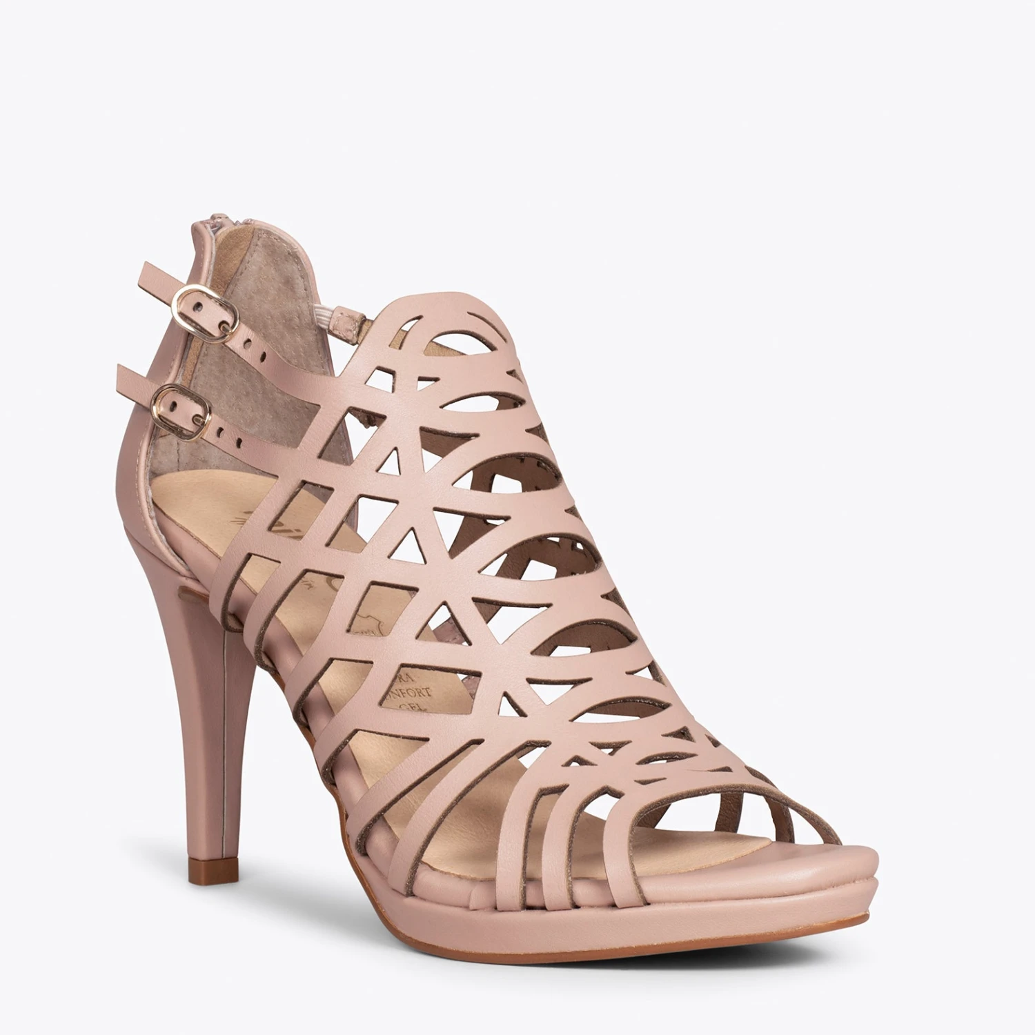 GALA - Sandales De Soirée à Talon Haut NUDE – Image 4