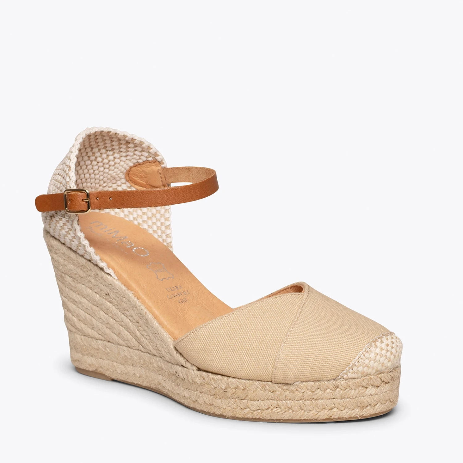 IBIZA - Espadrilles BEIGE Talon Haut – Image 5