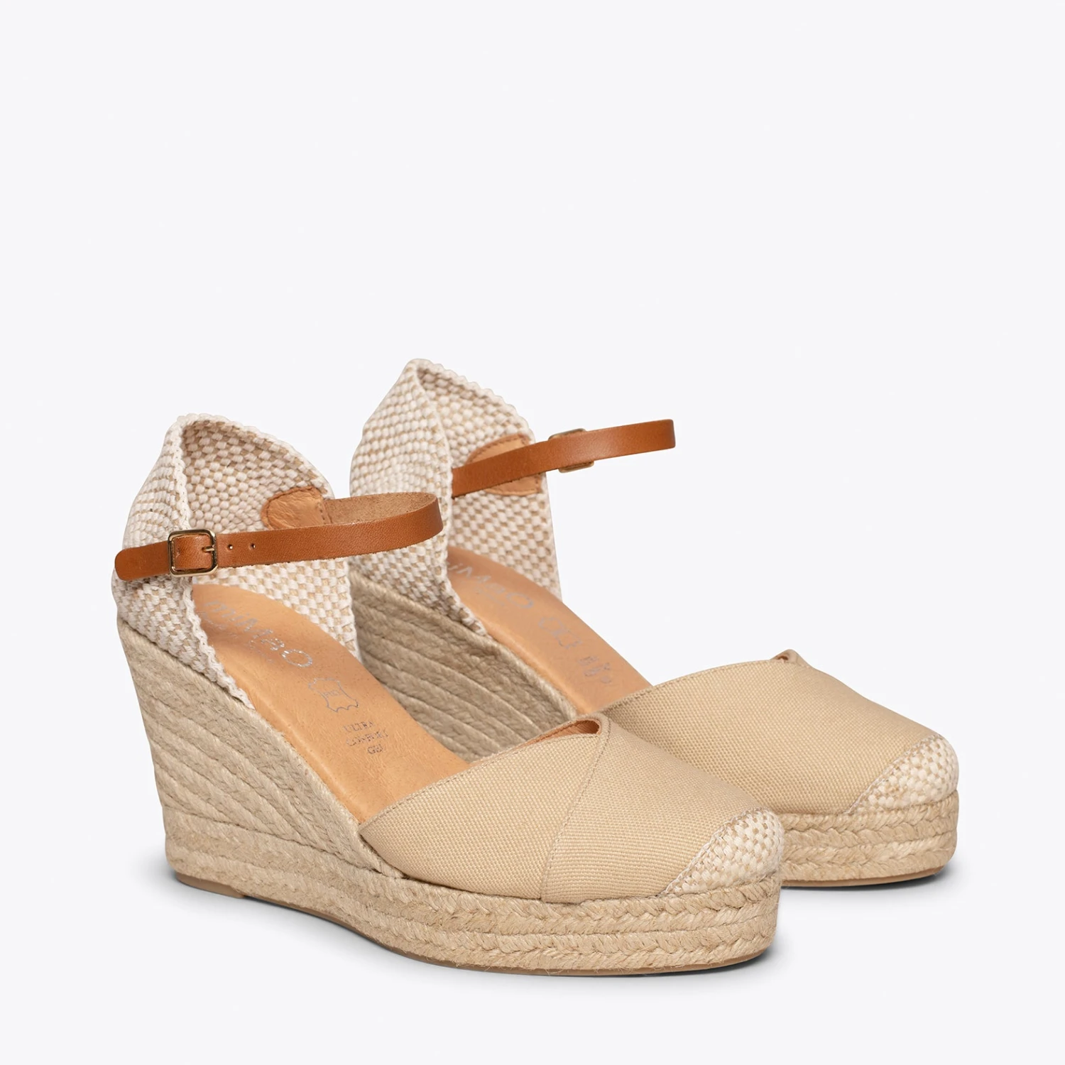 IBIZA - Espadrilles BEIGE Talon Haut – Image 2