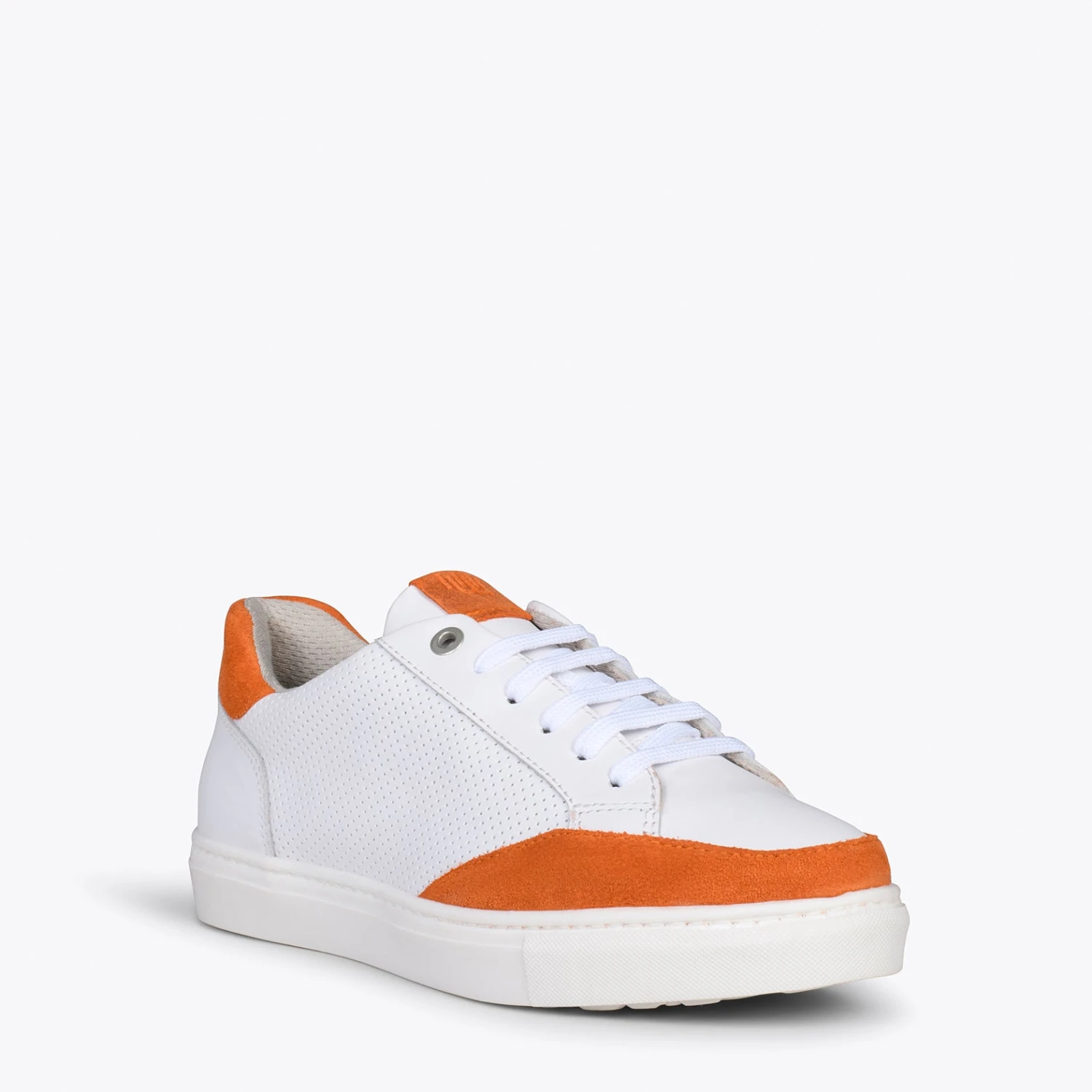 SNEAKER MIL PUNTOS – Tennis Casual Pour Femme ORANGE – Image 4