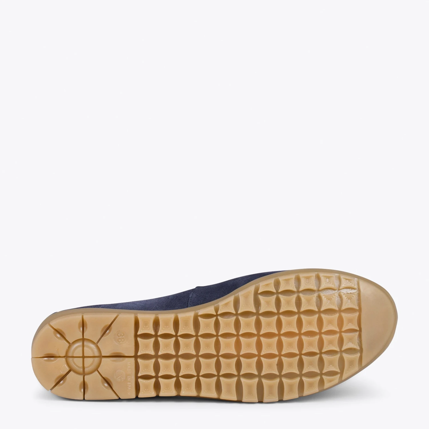 360 – Mocassins Avec Masque Et Compensé Interne BLEU MARINE – Image 5