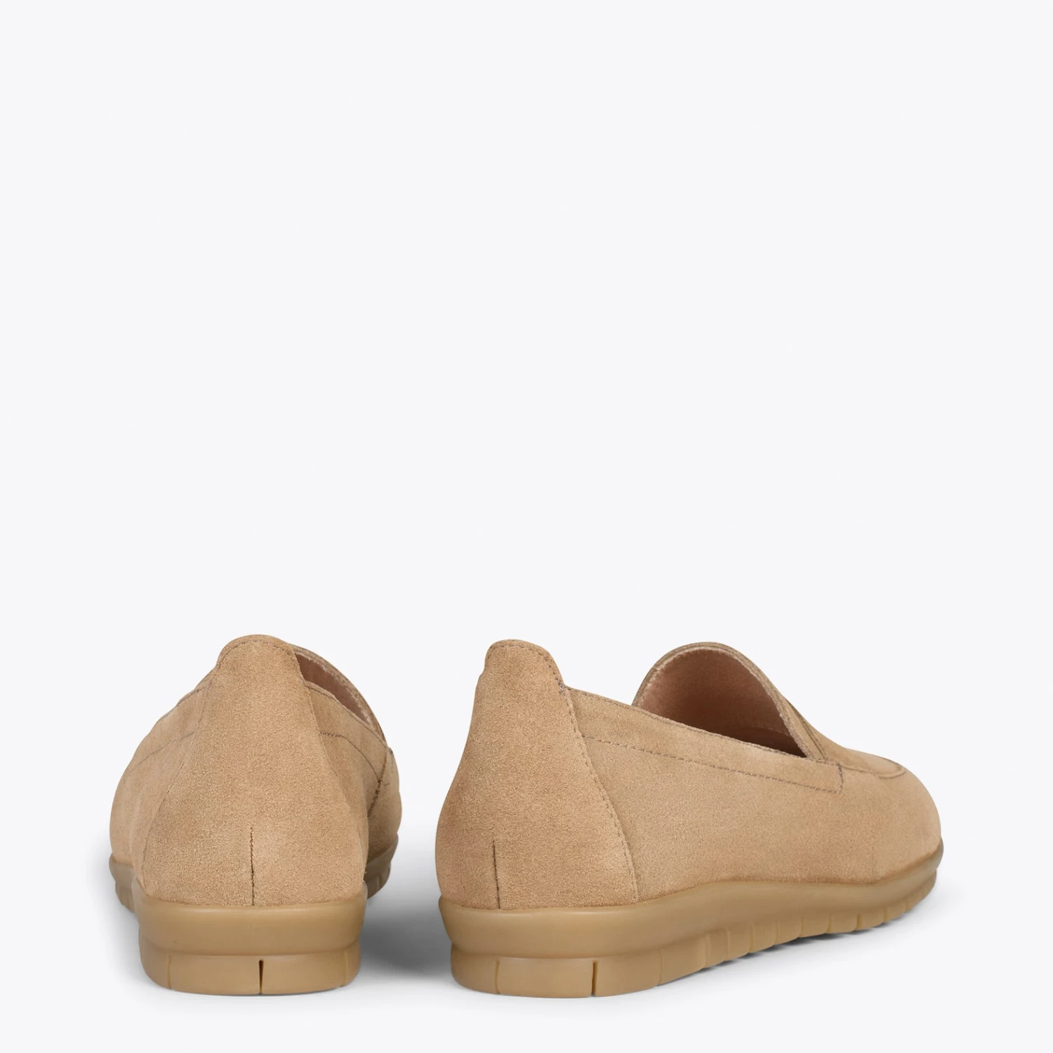 360 – Mocassins Avec Masque Et Compensé Interne SABLE – Image 3