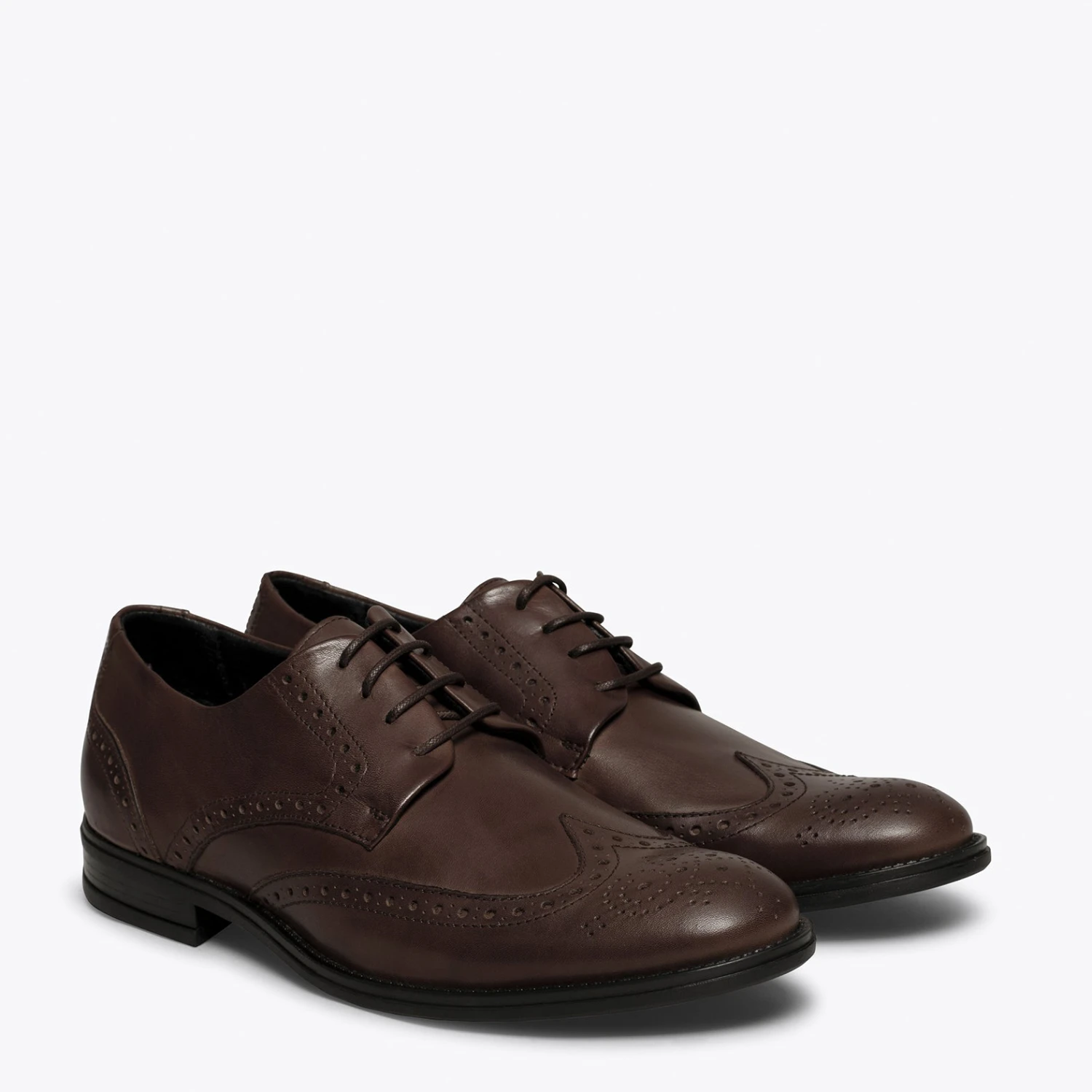 OXFORD - Chaussure Homme CHOCOLAT Avec Coupe Anglaise – Image 2