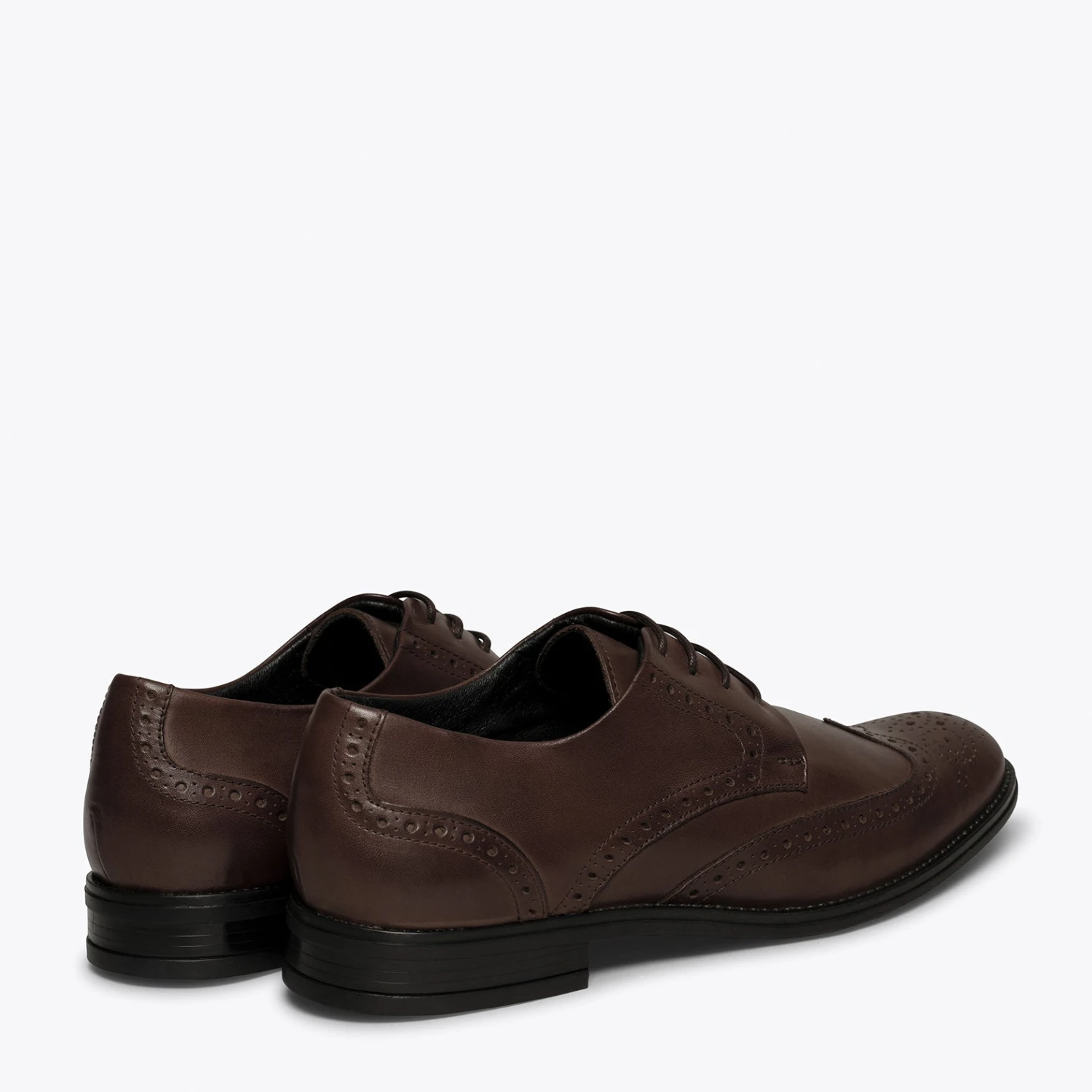 OXFORD - Chaussure Homme CHOCOLAT Avec Coupe Anglaise – Image 4